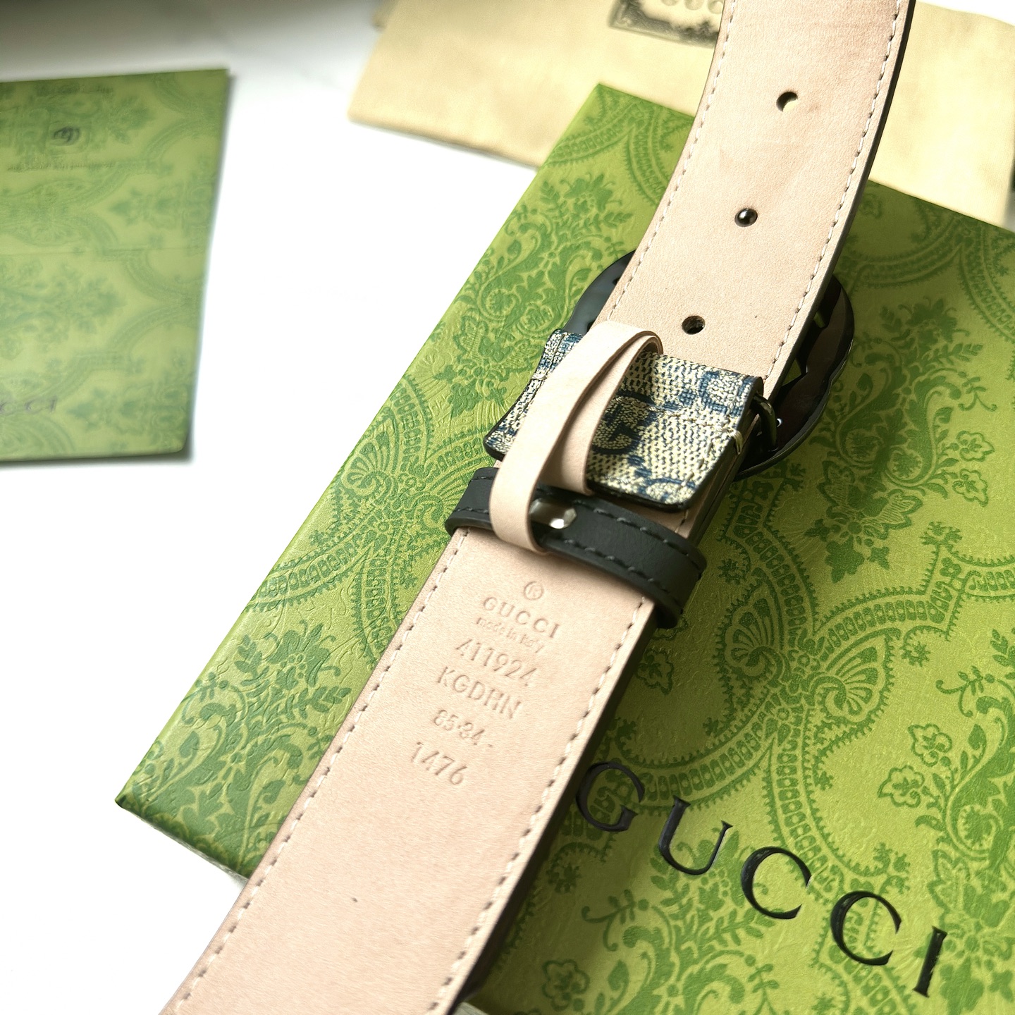 Gucci Men’s Real-Grade Leather Belt Collection: Classic, Waterproof, and Stylish - 图片 7