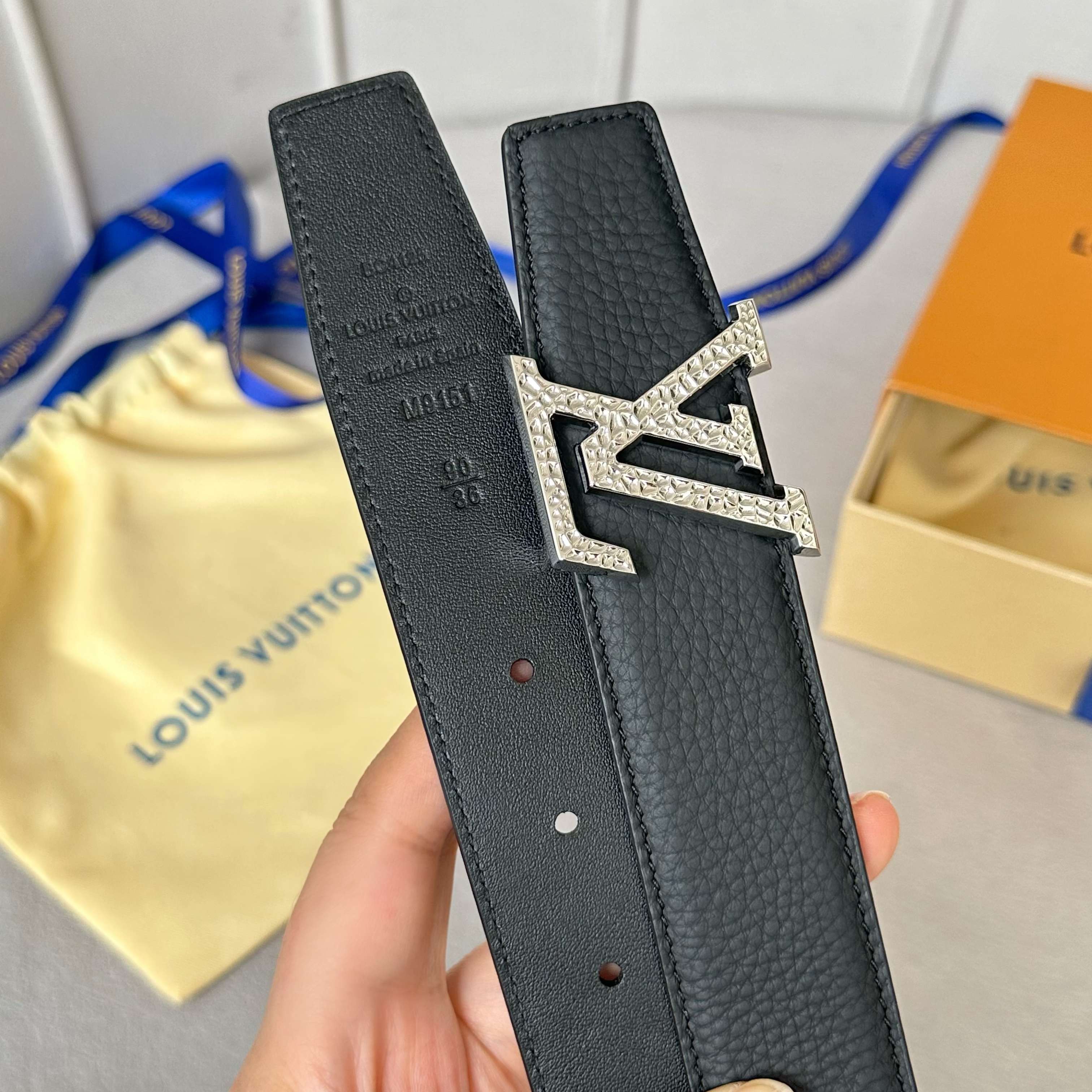 L0UIS VUITT0N 男士原單腰帶 幅35mm 耐久性抜群