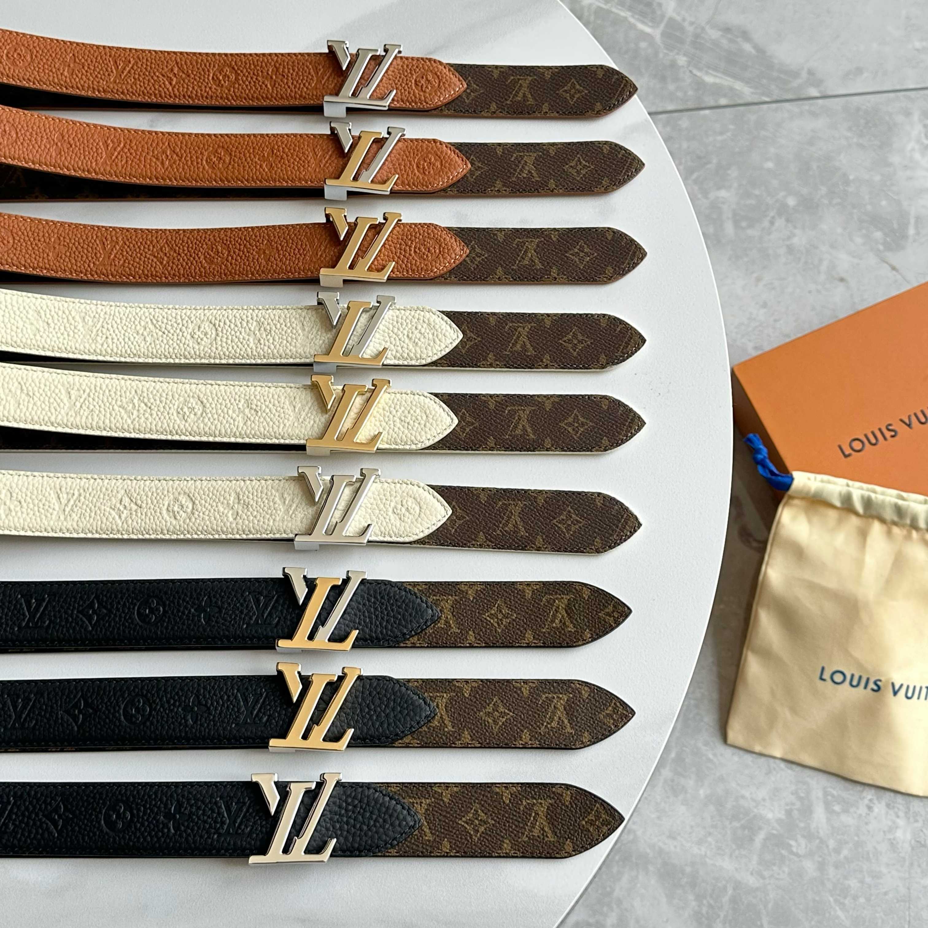 LOUIS VUITTON 原版包裝 1.0 女士腰帶 - クラシックデザイン
