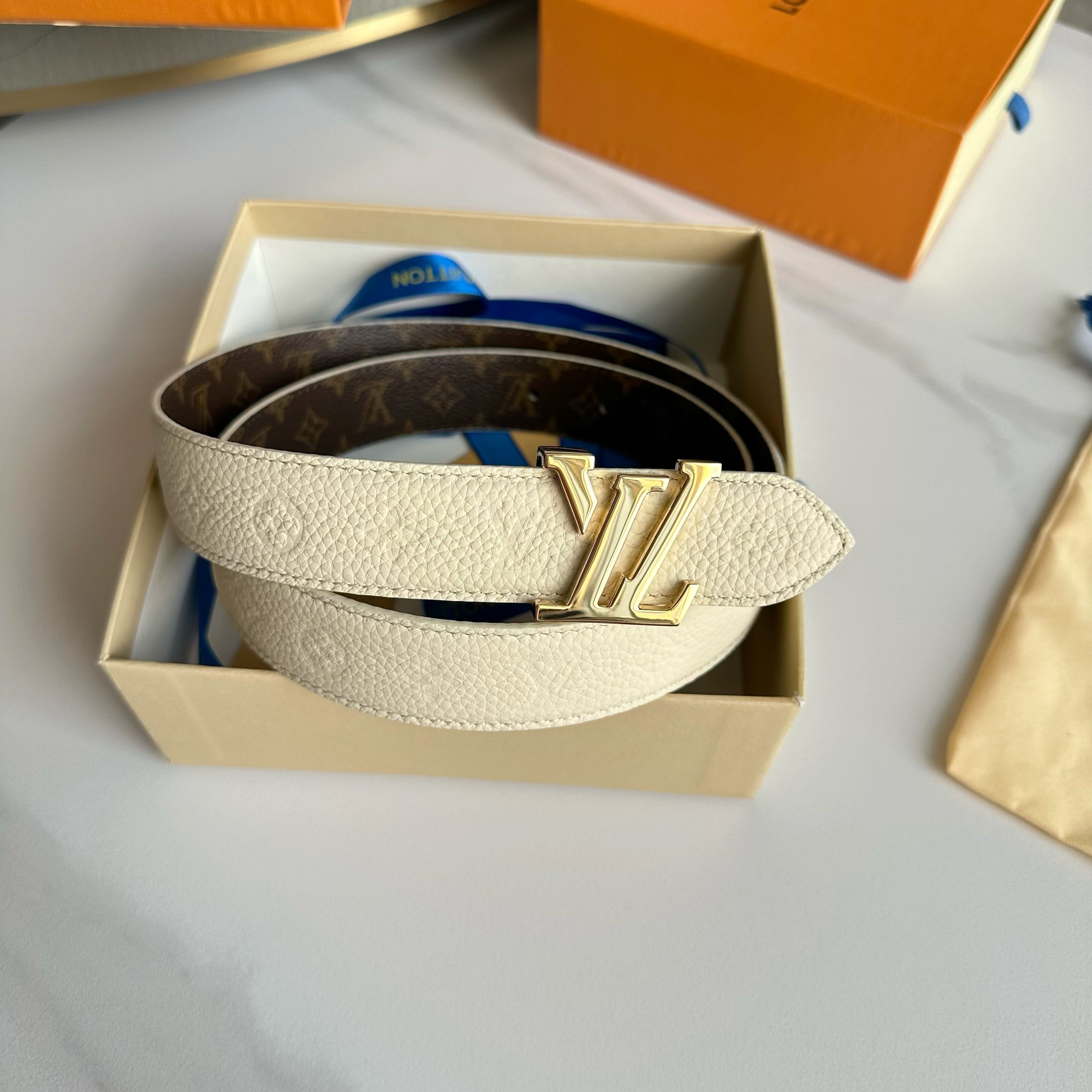 LOUIS VUITTON 原版包裝➕1.0 レディース腰帶 幅30mm