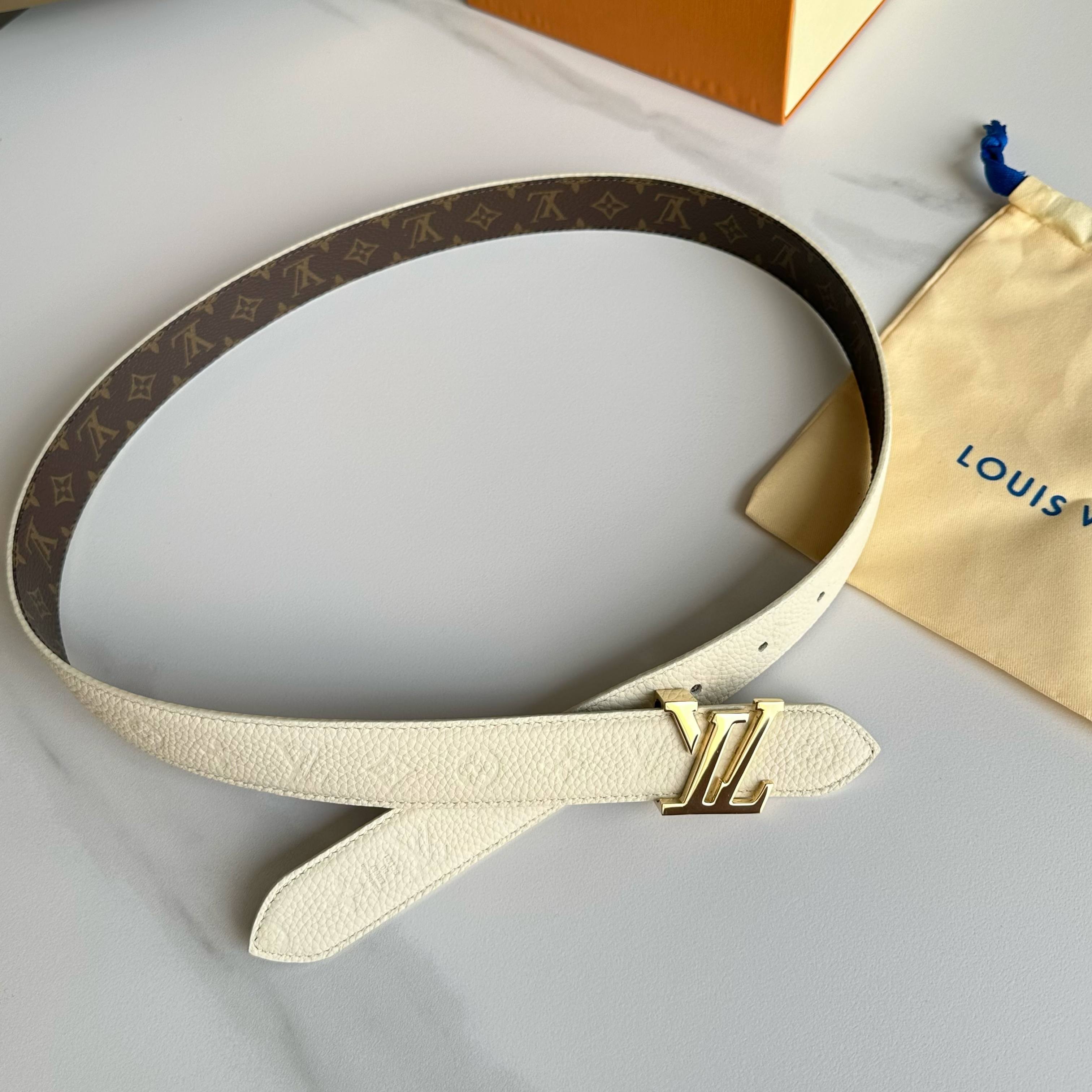 LOUIS VUITTON 原版包裝➕1.0 レディース腰帶 幅30mm