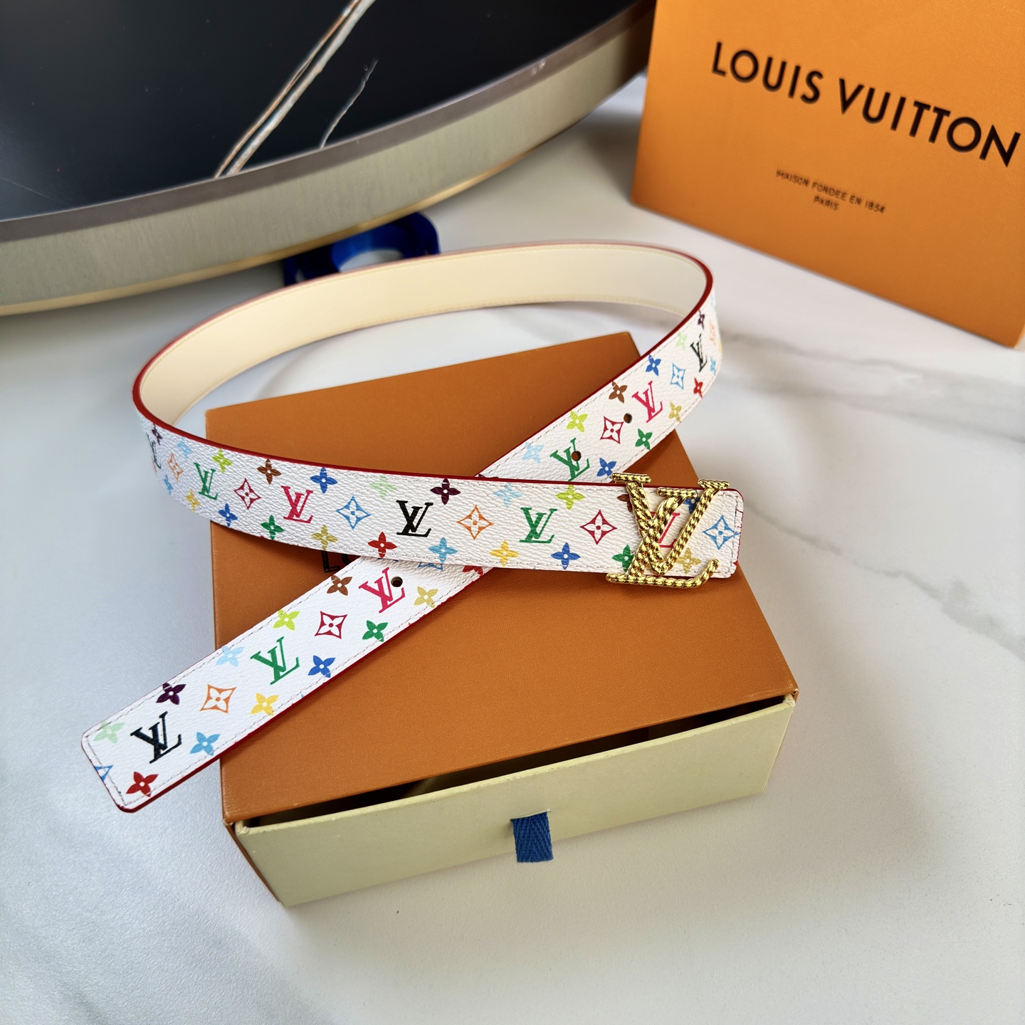 驢家 レディース 腰帯 小花シリーズ オリジナルパッケージ 3cm幅