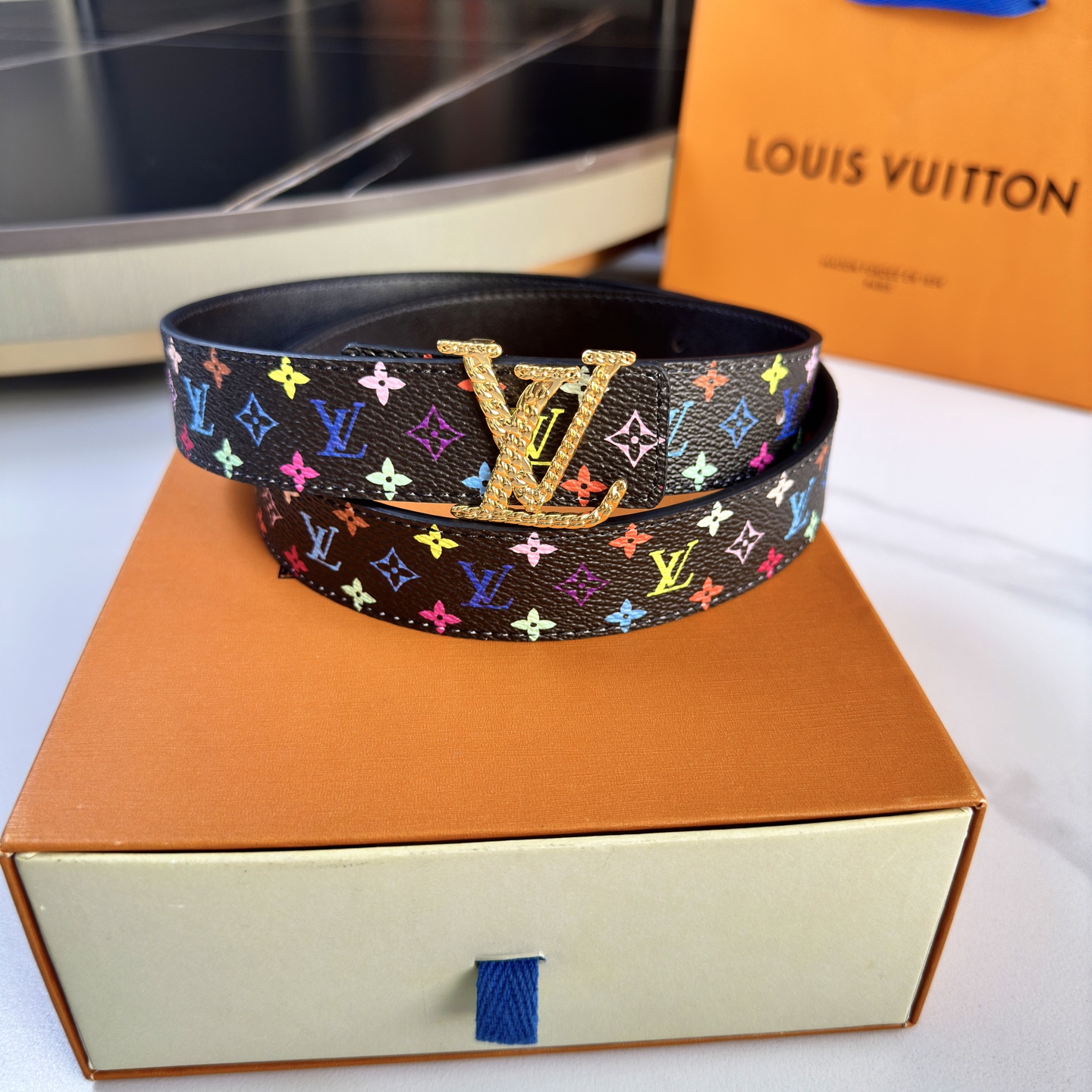 驢家 レディース ウエストベルト 小花シリーズ カスタムキャンバス