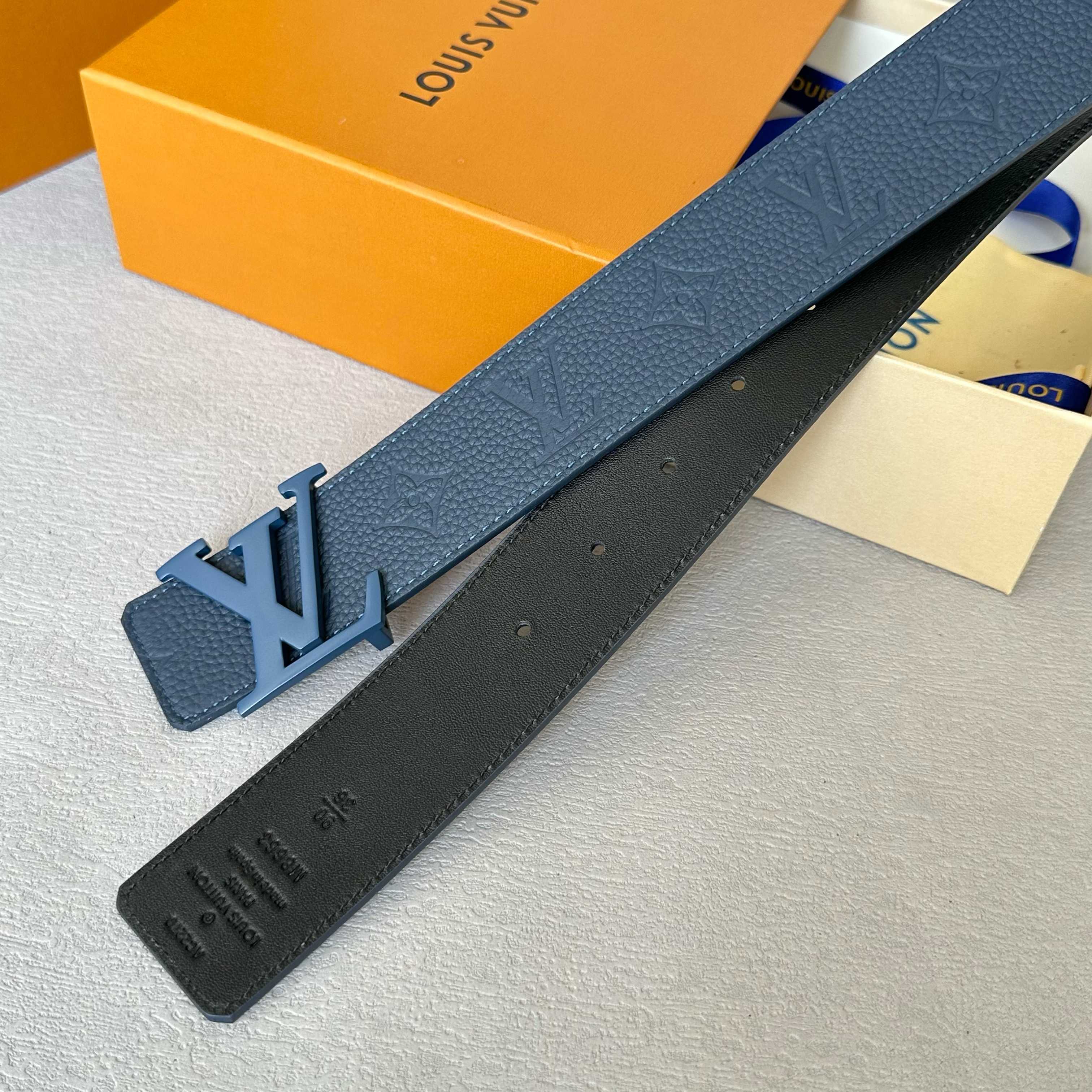 L0UIS VUITT0N 原版包裝➕1.0 幅広40mmの高級レザー