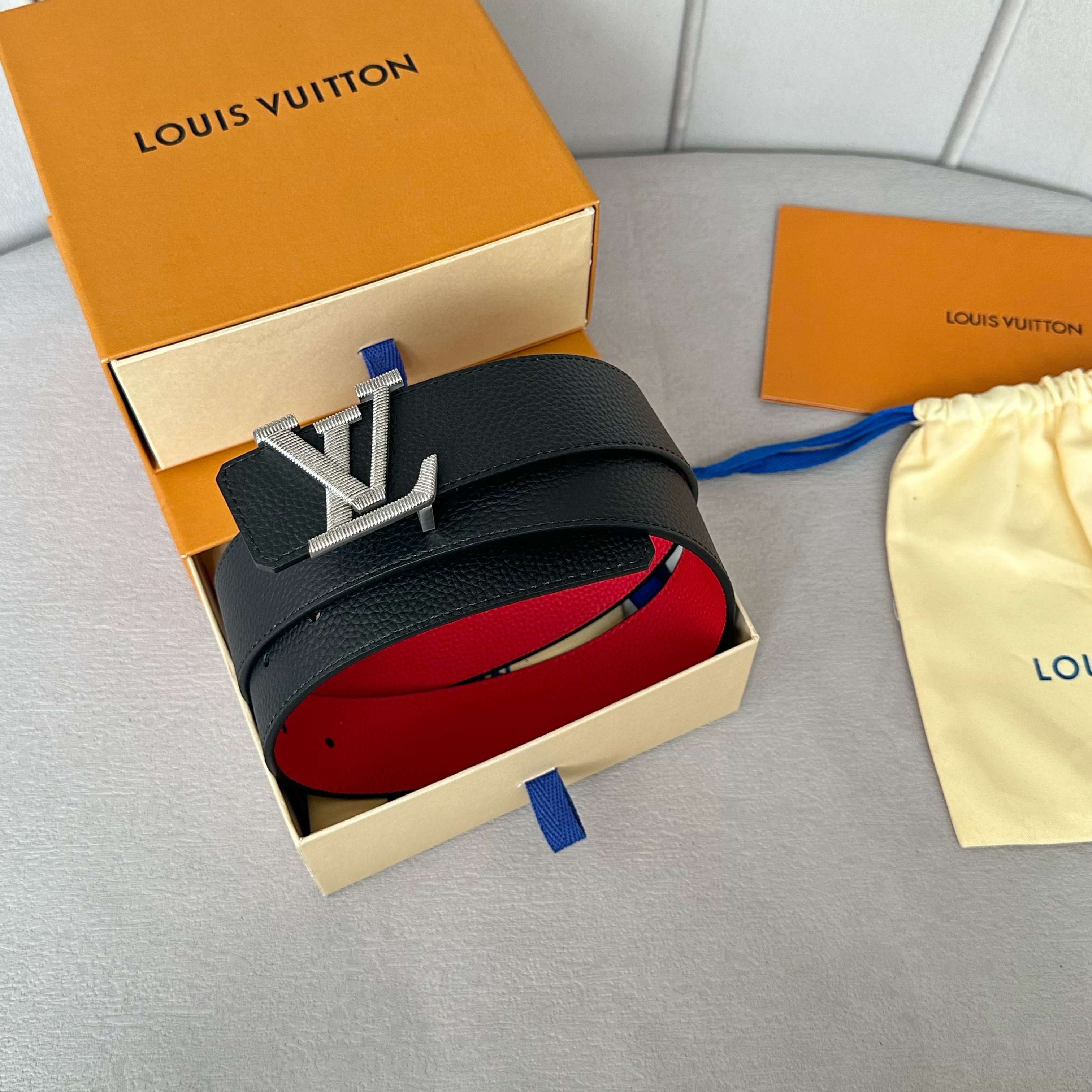 LOUIS VUITTON 原版包裝➕1.0 小荔枝纹togo皮 ダブルフェイスデザイン