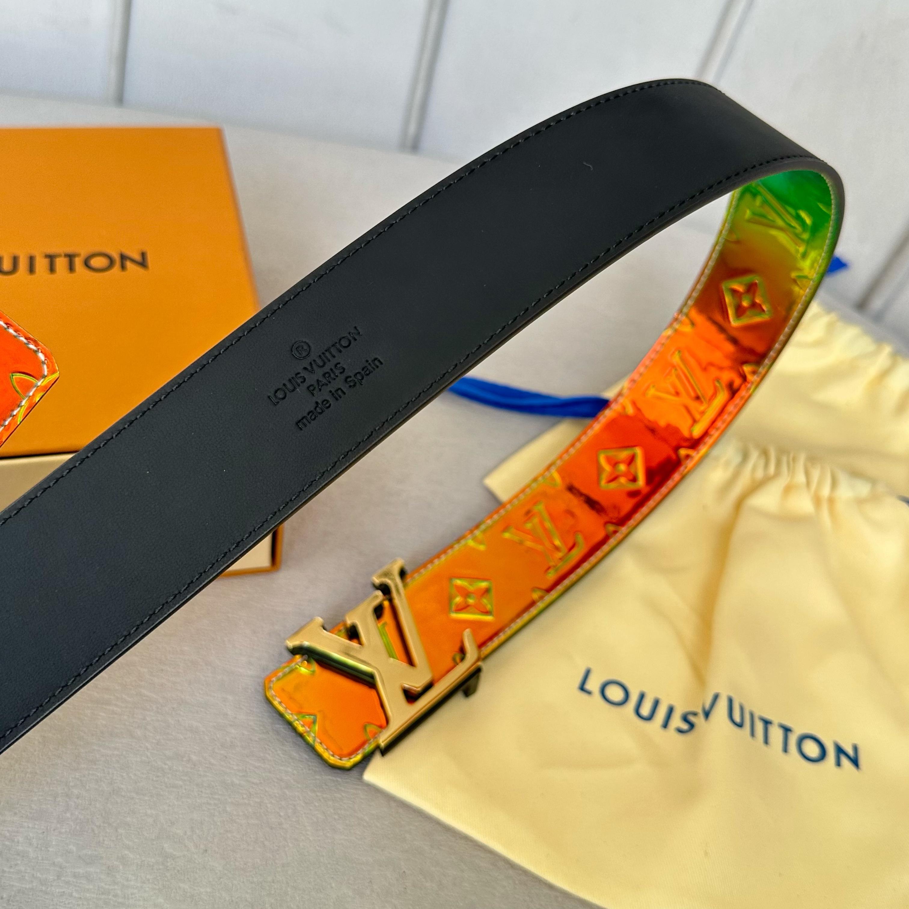 LOUIS VUITTON 原版包裝 40mm幅 双面可用デザイン