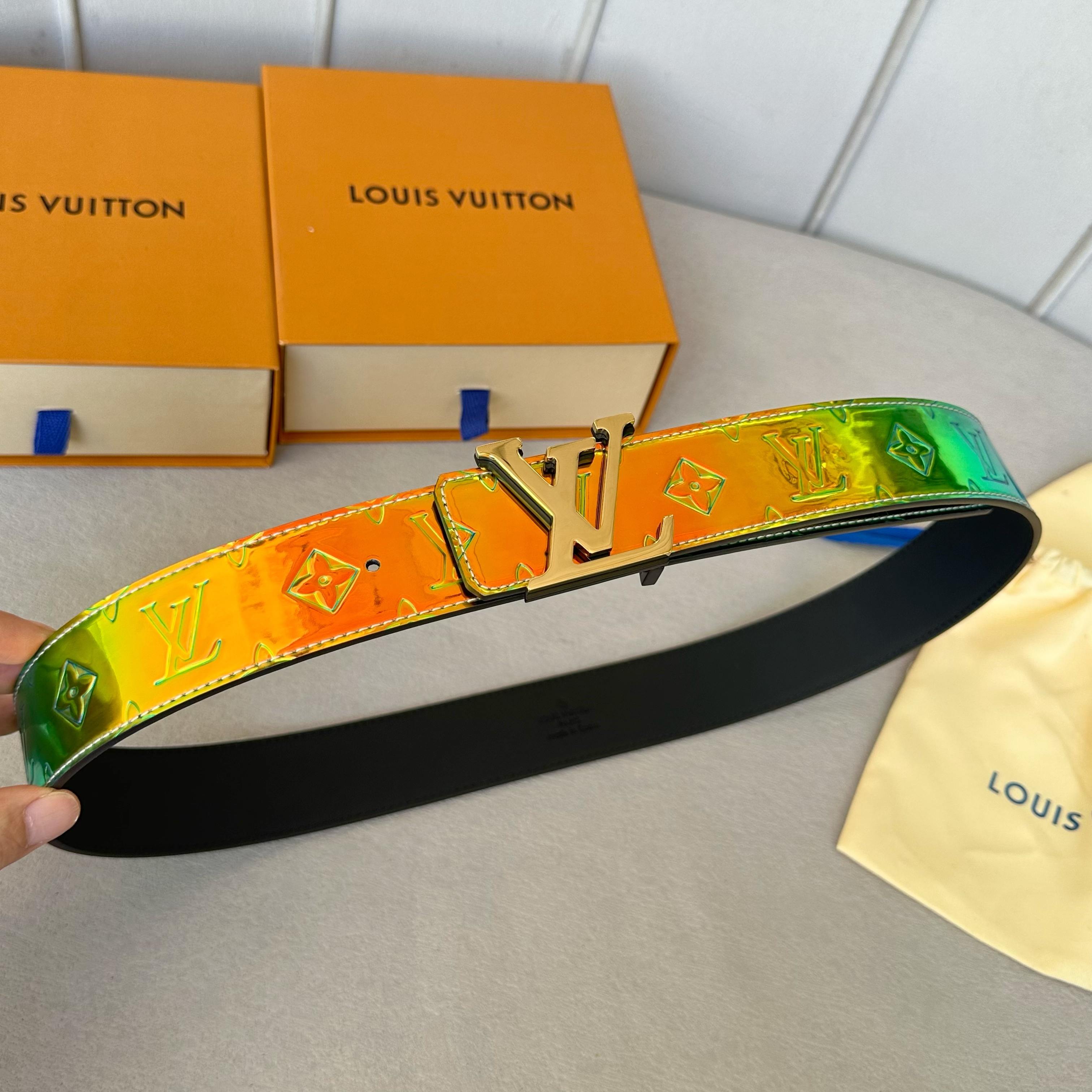 LOUIS VUITTON 原版包裝 40mm幅 双面可用デザイン