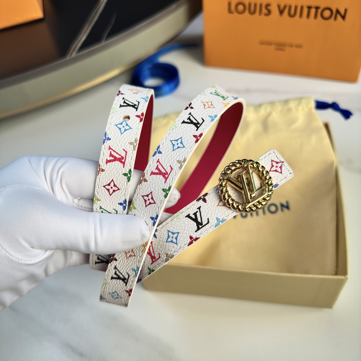 驢家 レディース 腰帯 小花シリーズ クラシックデザイン