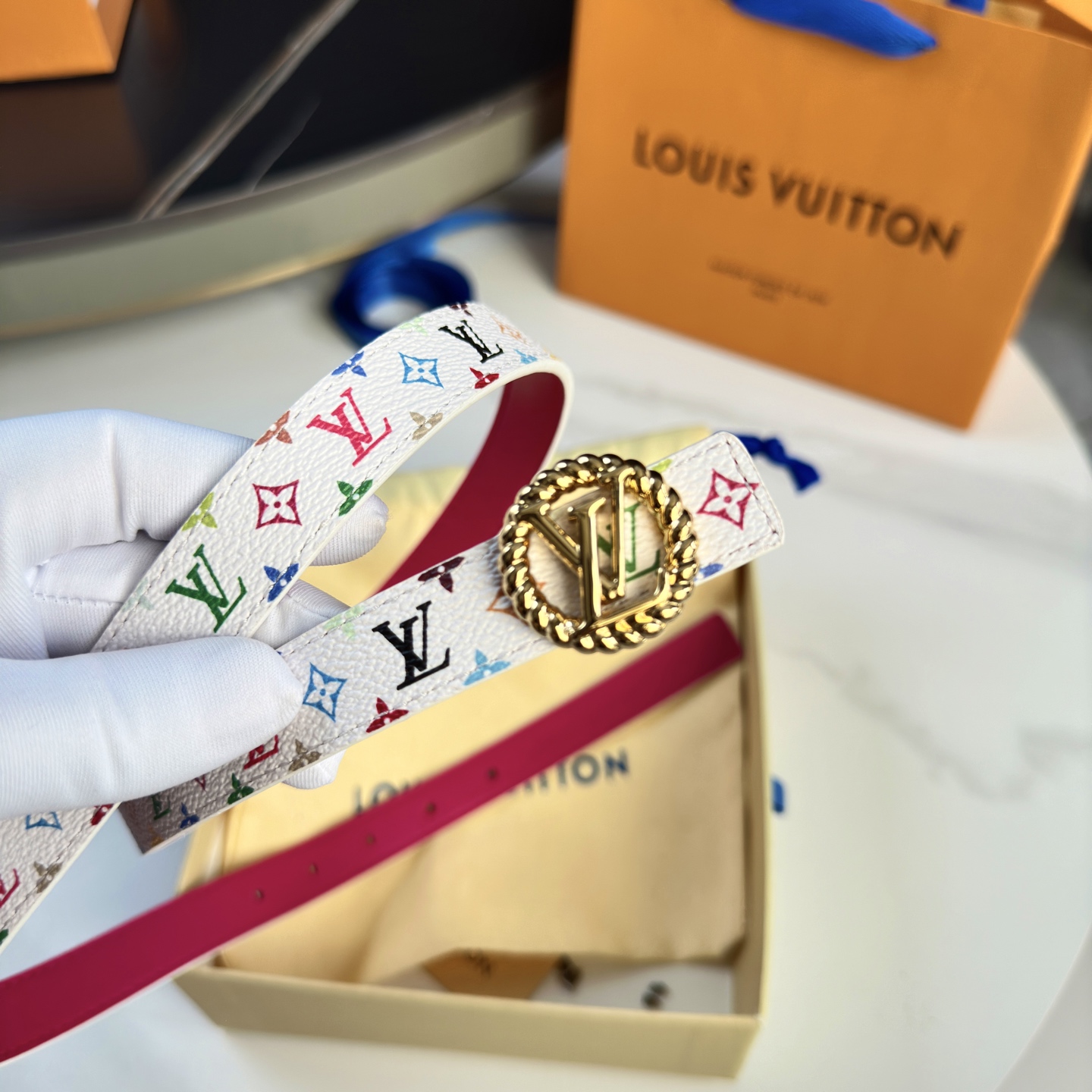 驢家 レディース 腰帯 小花シリーズ クラシックデザイン