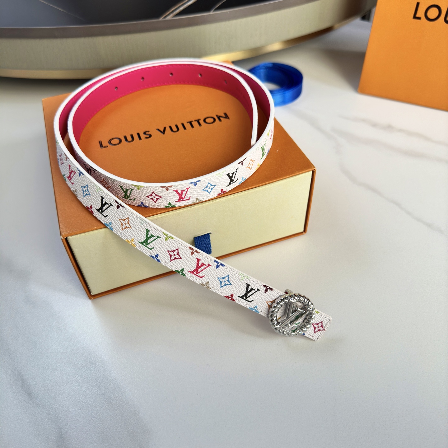 驢家 レディース 腰帯 小花シリーズ カスタム帆布