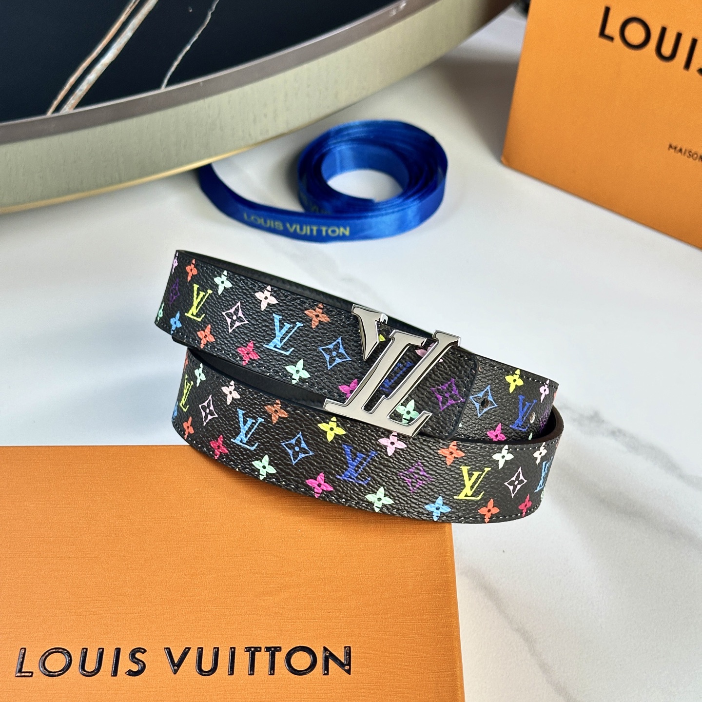 驢家 レディース ウエストベルト 小花シリーズ クラシックデザイン