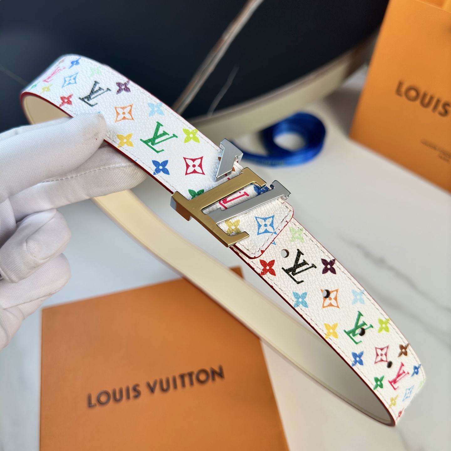 驢家 レディース腰帯 小花シリーズ カスタムデザイン