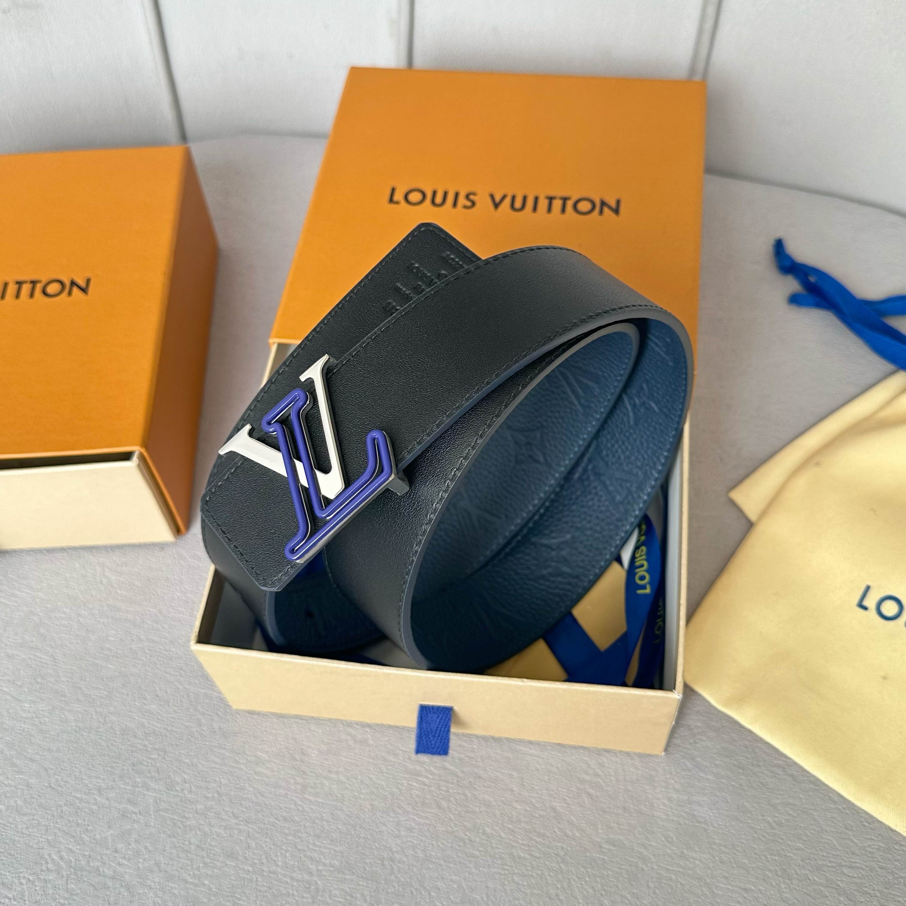 LOUIS VUITTON 原版包裝➕1.0 - 幅40mmの高級レザーベルト