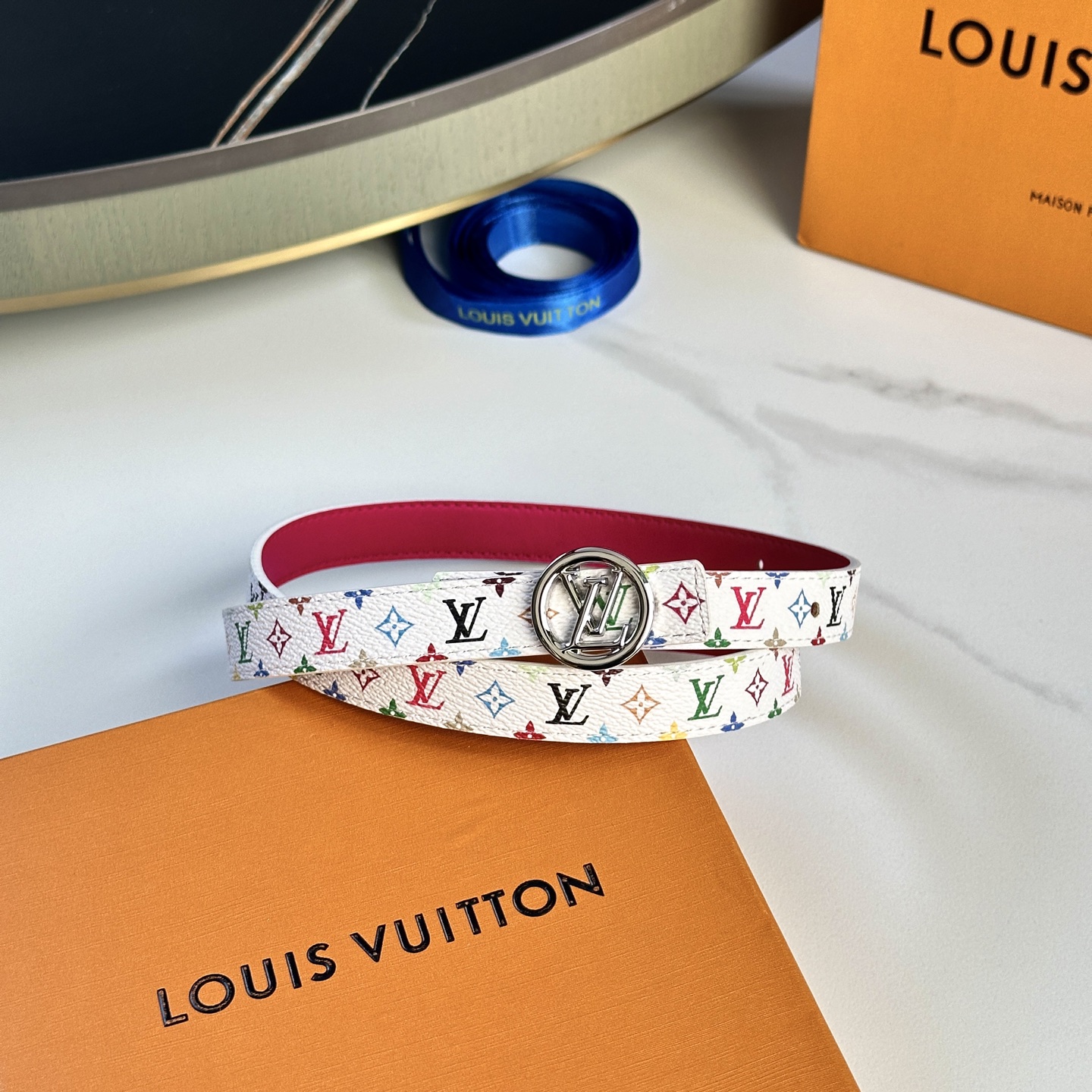 驢家 レディース 腰帯 小花シリーズ 2cm幅