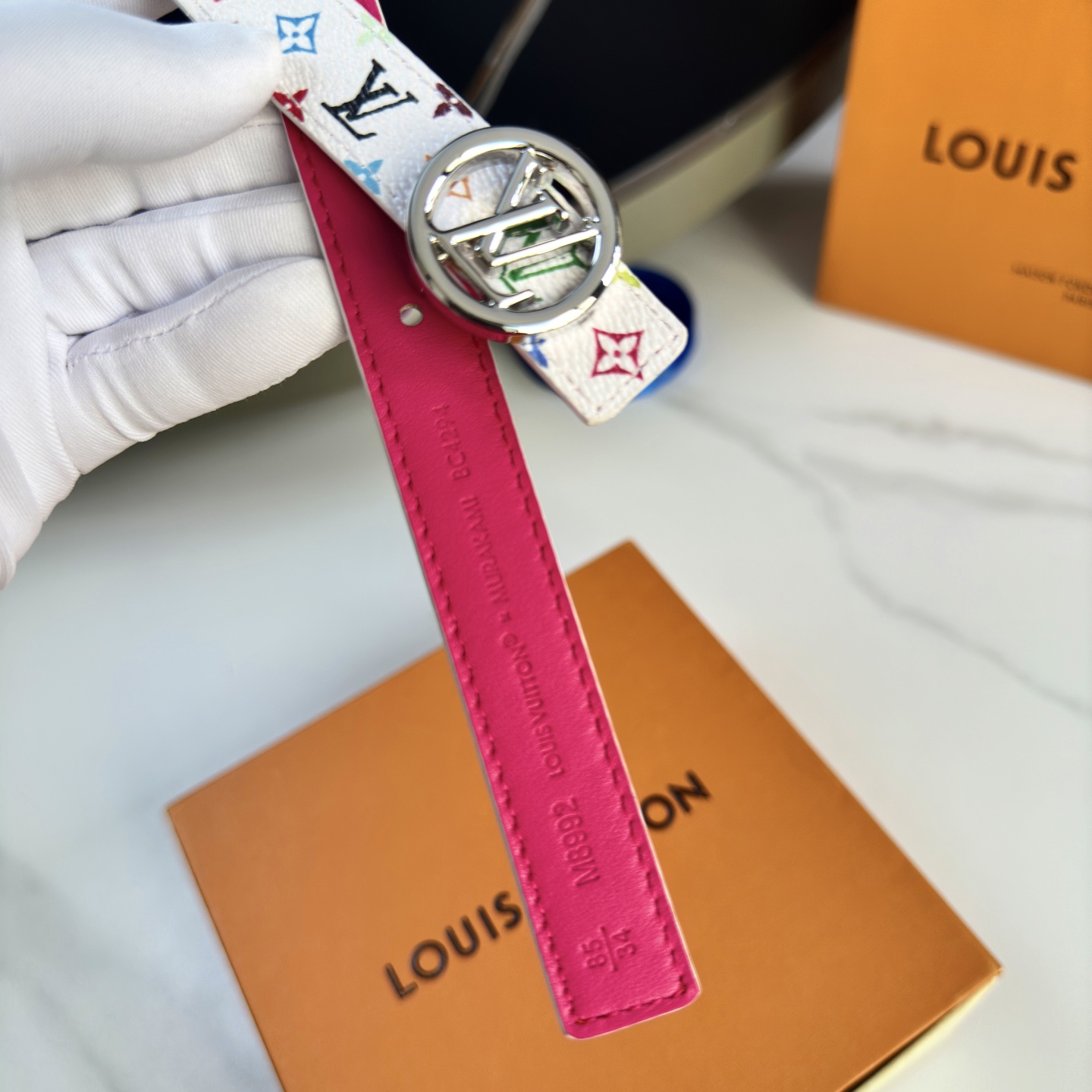 驢家 レディース 腰帯 小花シリーズ 2cm幅