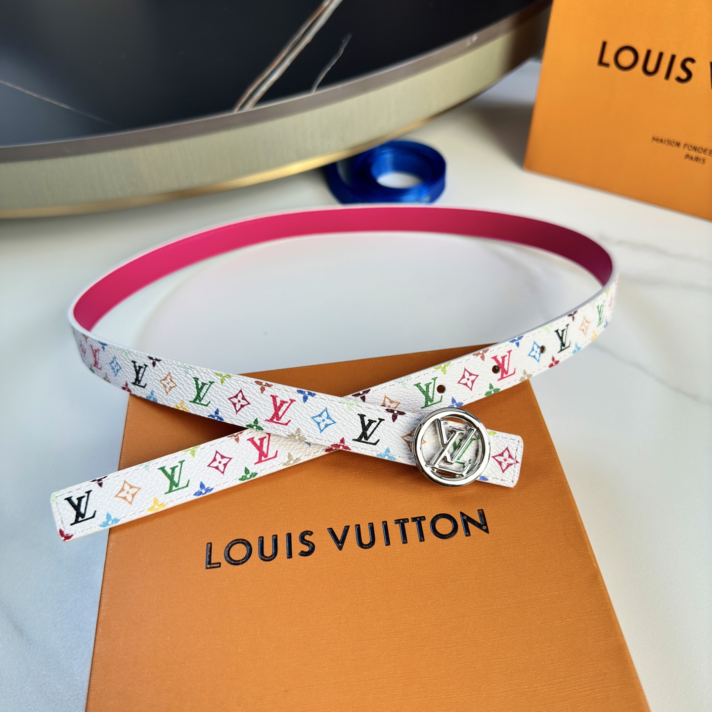 驢家 レディース 腰帯 小花シリーズ 2cm幅