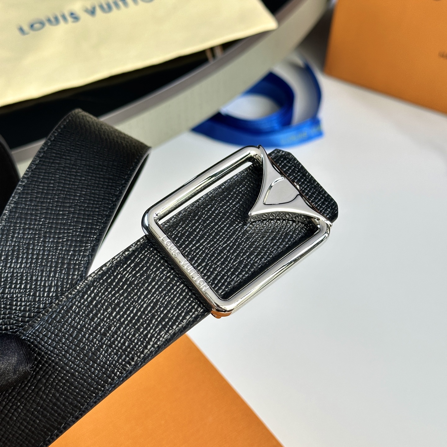 Loius Vuitton 原版包裝 腰帶 35mm ダブルフェイスデザイン