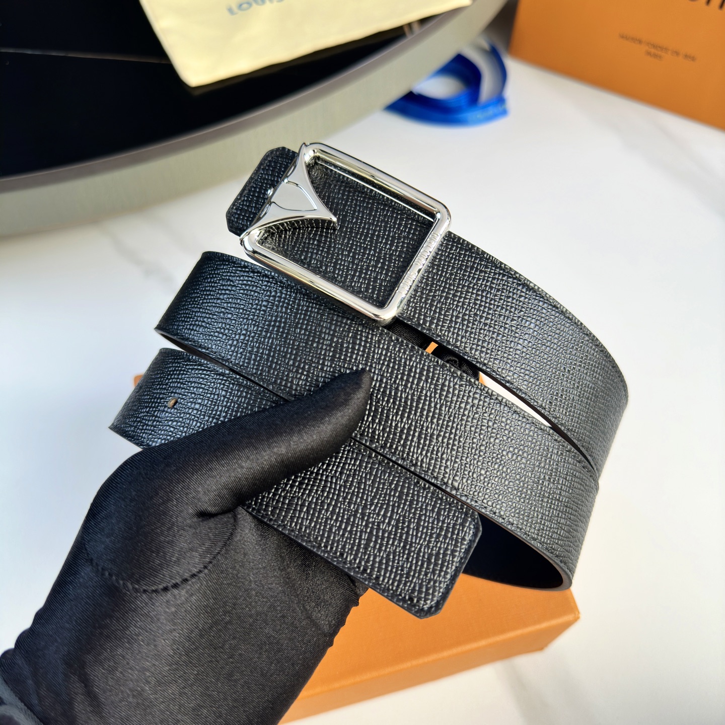 Loius Vuitton 原版包裝 腰帶 35mm ダブルフェイスデザイン