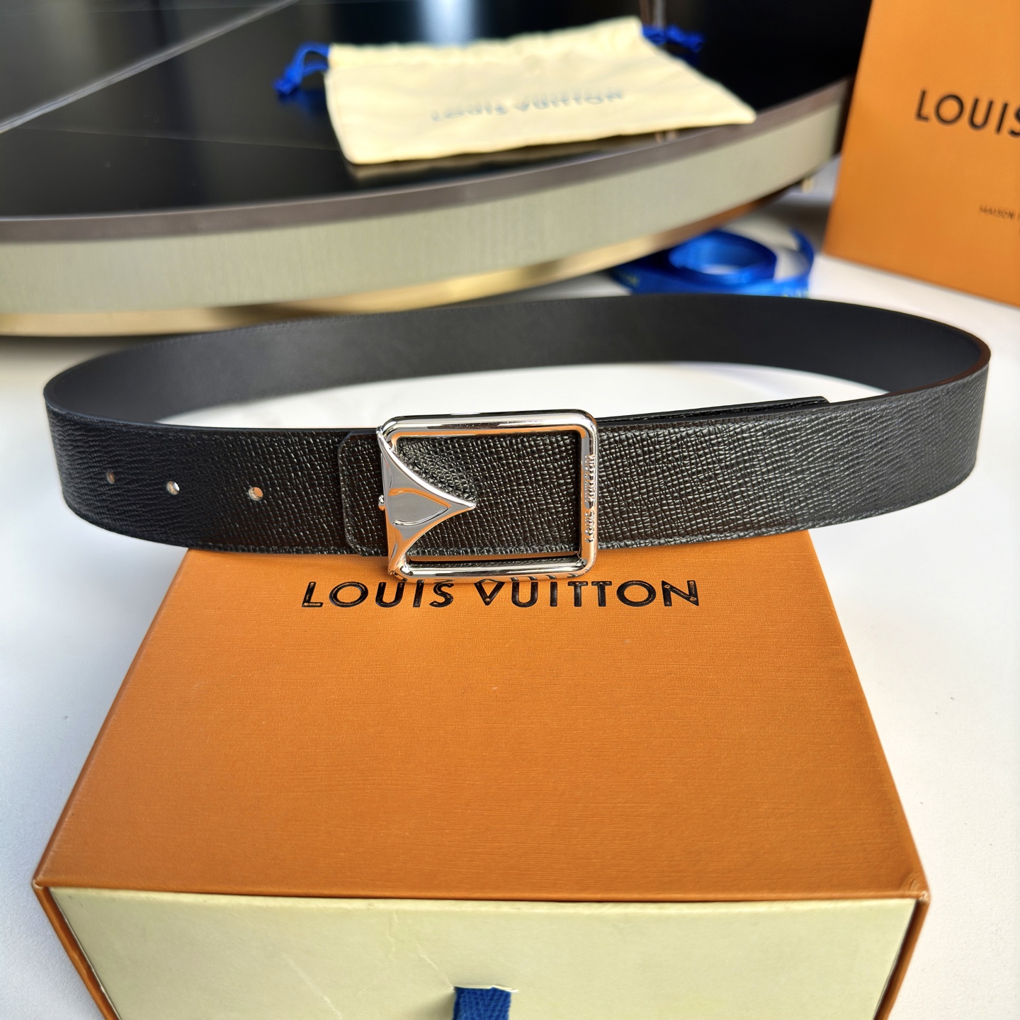 Loius Vuitton 原版包裝 腰帶 35mm ダブルフェイスデザイン