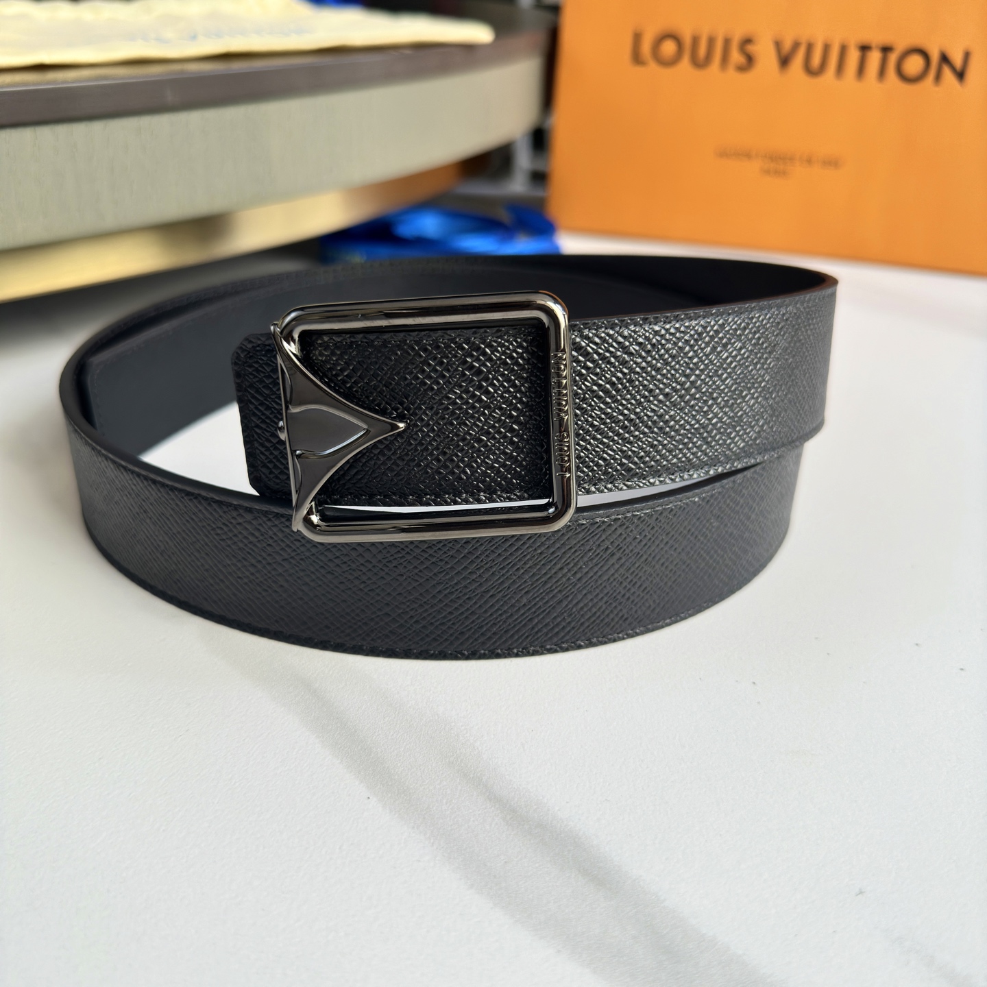 L0UIS VUITT0N 驢家原單腰帶 - ダブルサイドデザインの35mm幅