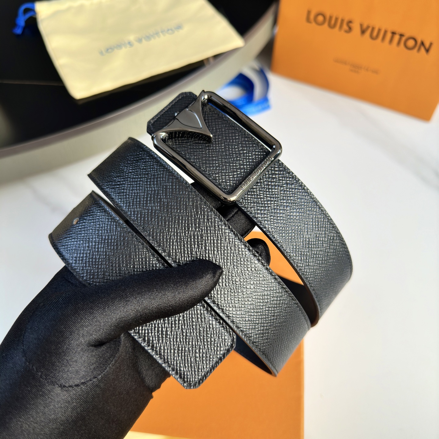 L0UIS VUITT0N 驢家原單腰帶 - ダブルサイドデザインの35mm幅