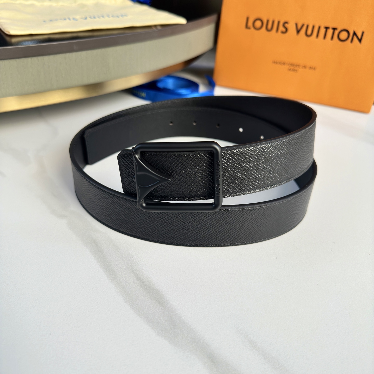 LOUIS VUITTON 驢家原單腰帶 双面使用 35mm