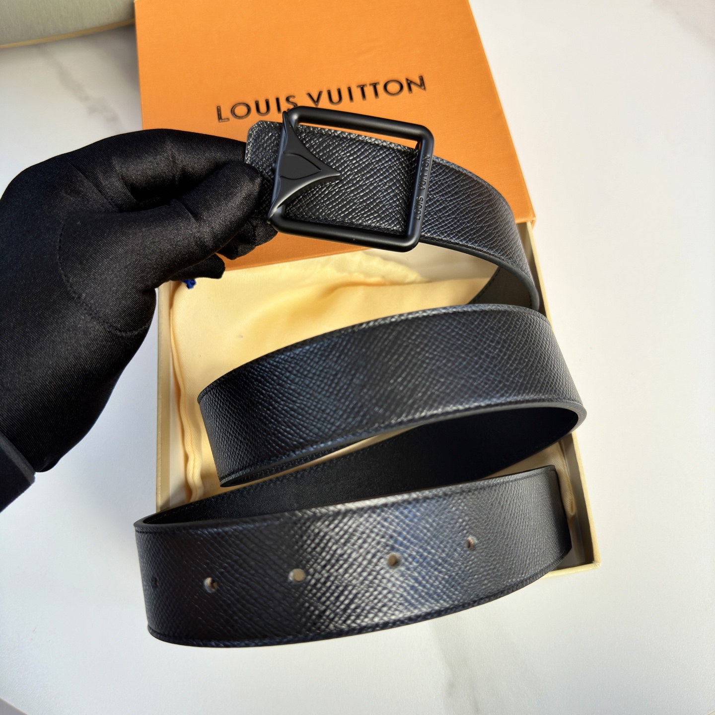 LOUIS VUITTON 驢家原單腰帶 双面使用 35mm