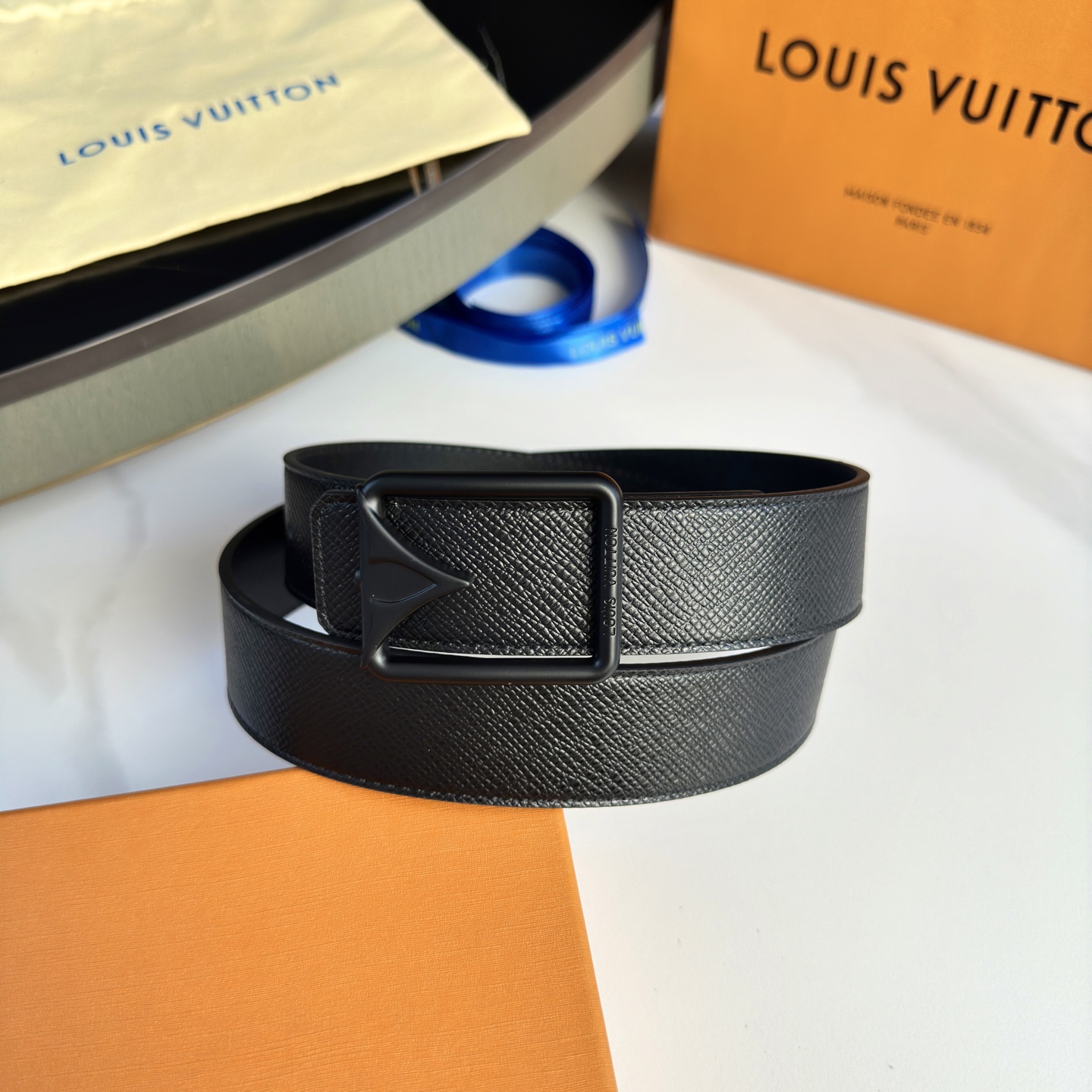 LOUIS VUITTON 驢家原單腰帶 双面使用 35mm