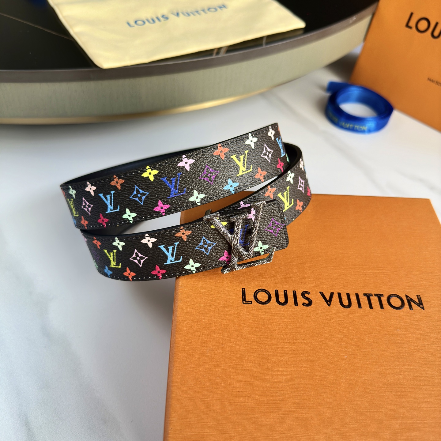 驢家 レディース腰ベルト 小花シリーズ フレッシュカスタムキャンバス