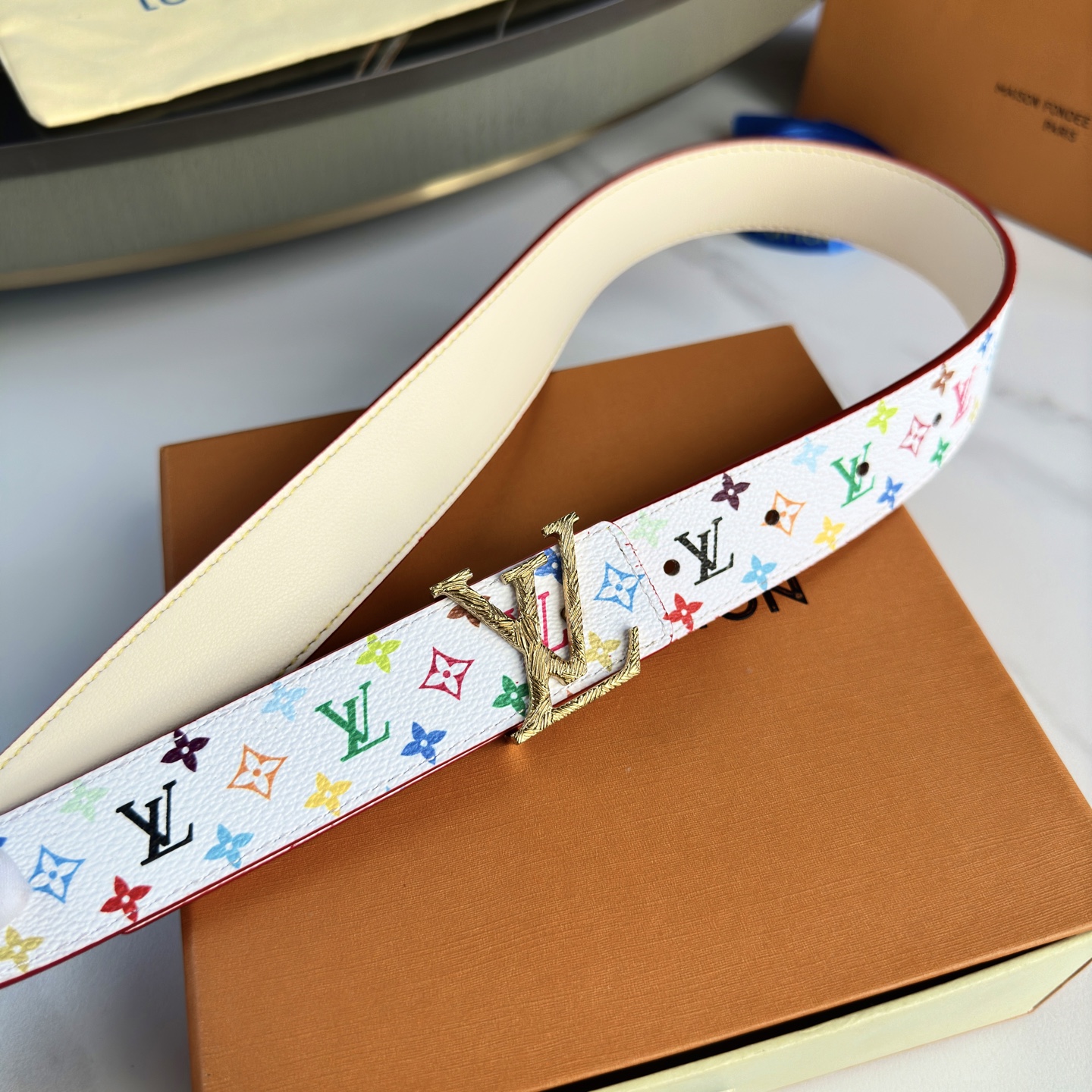 驢家 レディース 腰帯 小花シリーズ 幅3cm