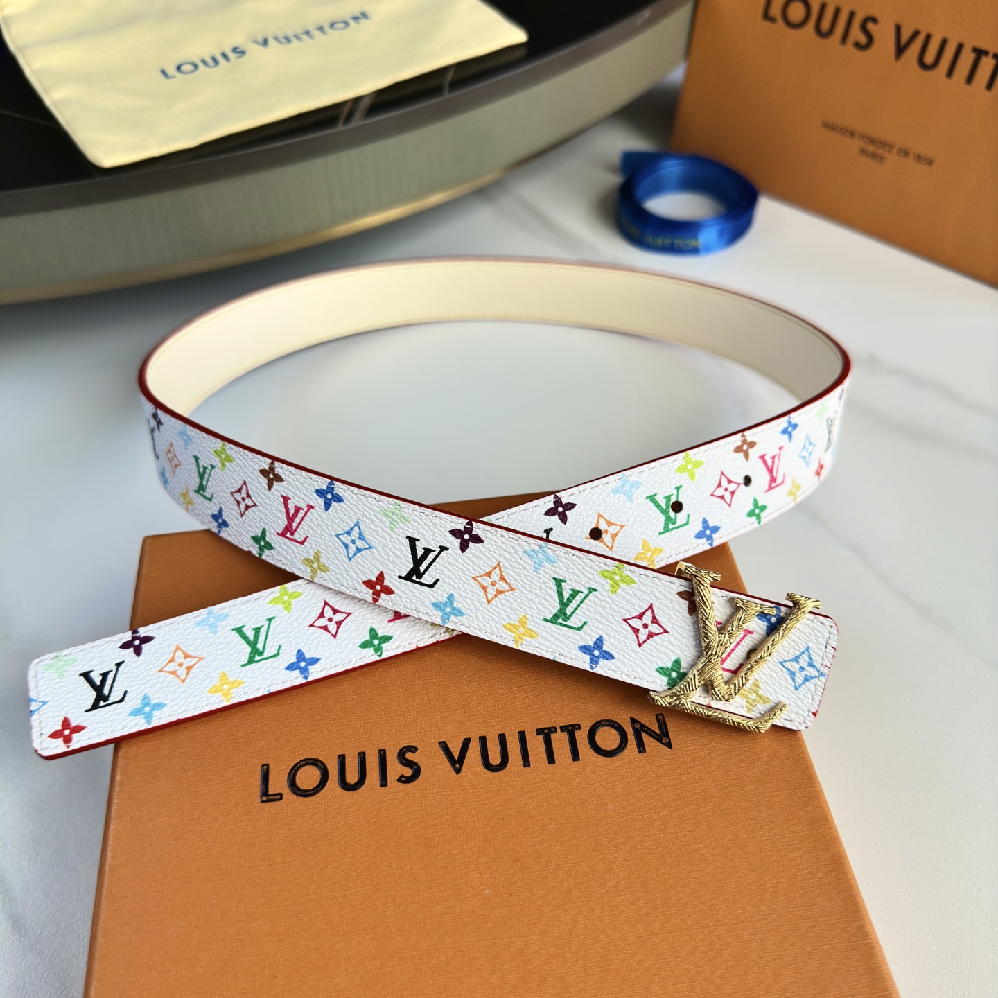 驢家 レディース 腰帯 小花シリーズ 幅3cm