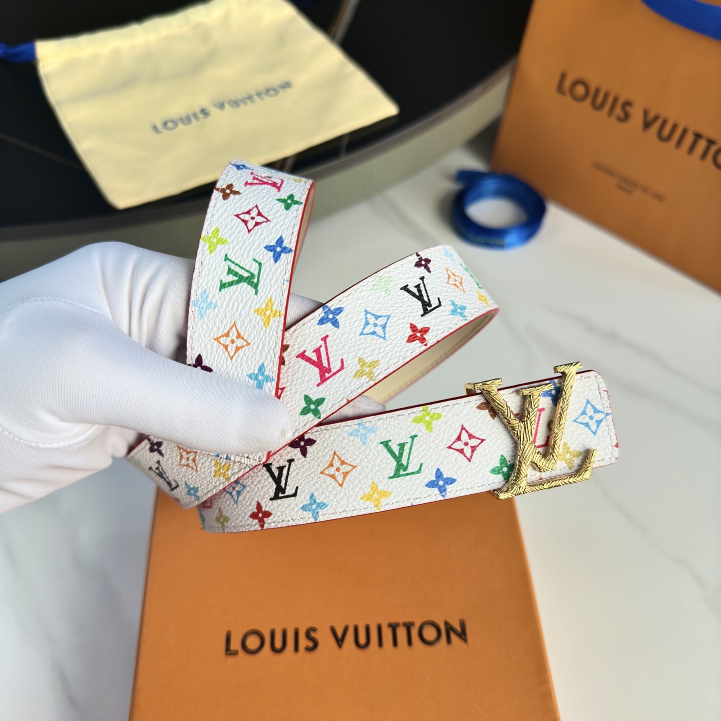 驢家 レディース 腰帯 小花シリーズ 幅3cm