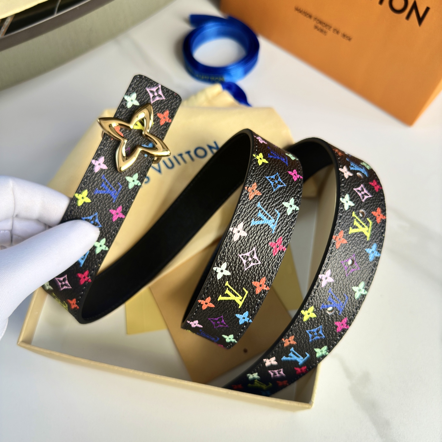 驢家 レディース 腰帯 小花シリーズ クラシックカジュアル