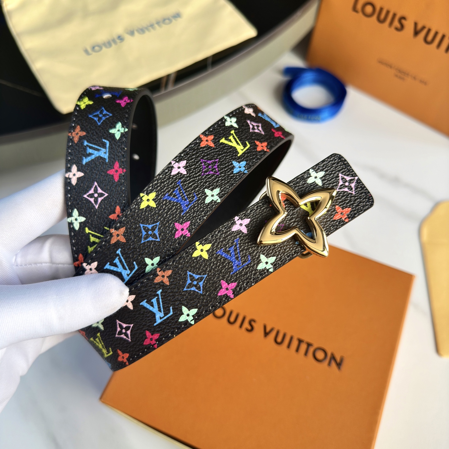 驢家 レディース 腰帯 小花シリーズ クラシックカジュアル