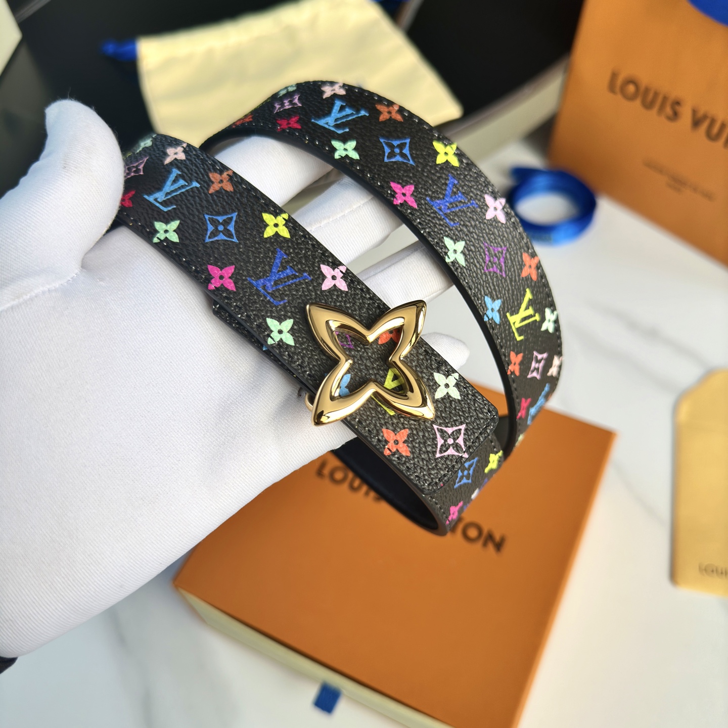 驢家 レディース 腰帯 小花シリーズ クラシックカジュアル