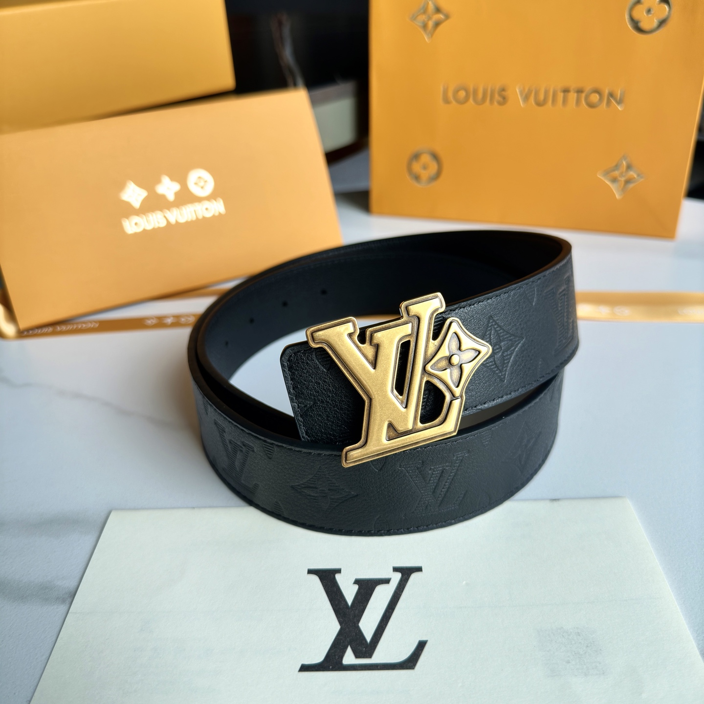 Loius Vuitton 原版包裝➕1.0 - 新版40mm幅 小荔面デザイン