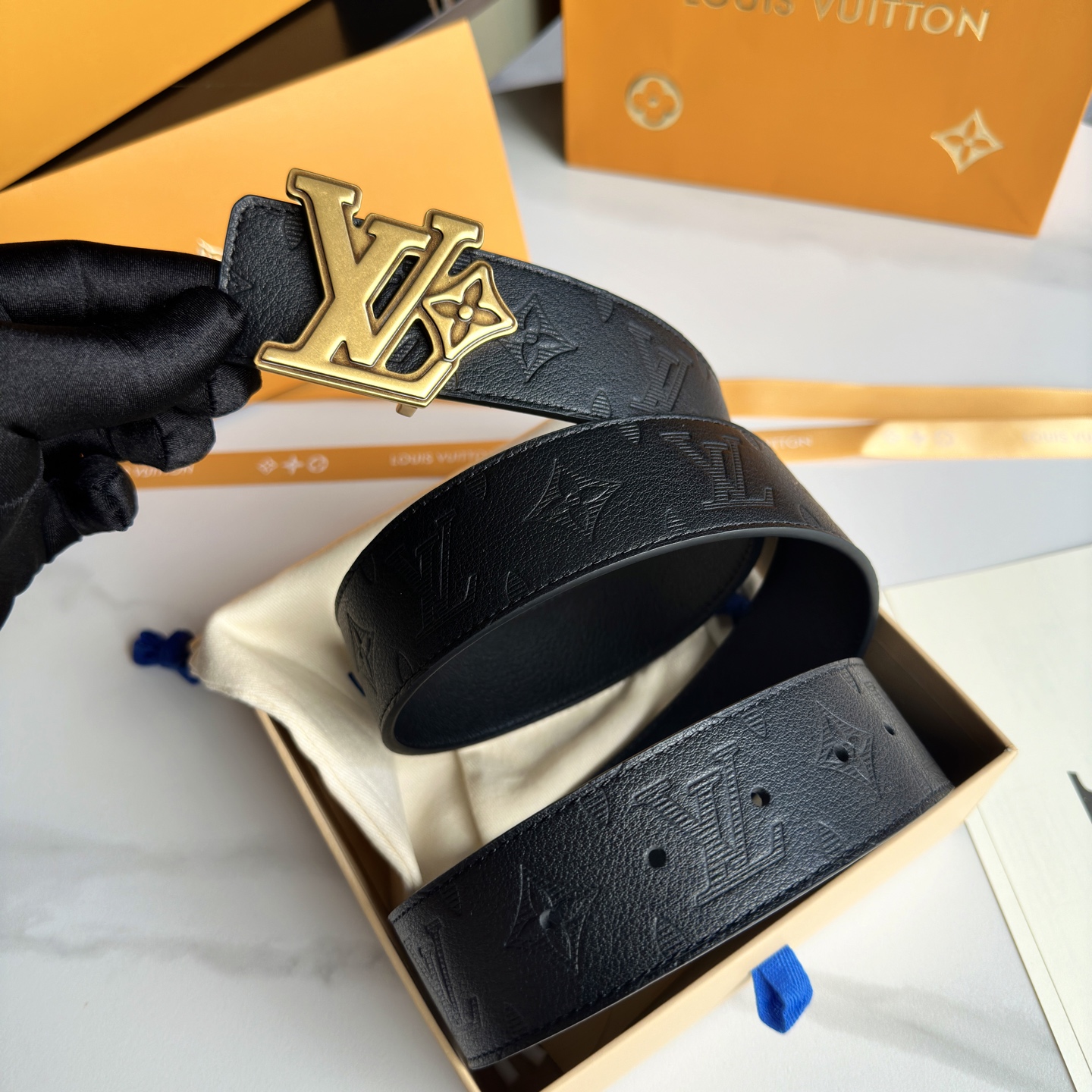 Loius Vuitton 原版包裝➕1.0 - 新版40mm幅 小荔面デザイン