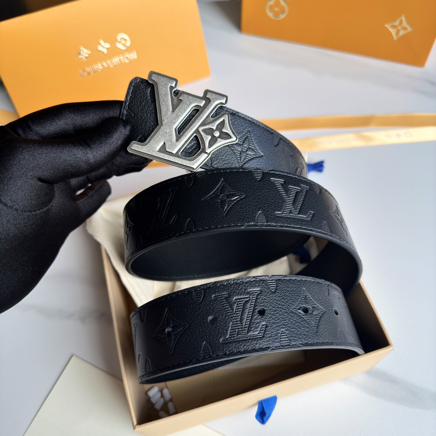 Louis Vuitton 原版包裝➕1.0 幅広40mm おしゃれなデザイン