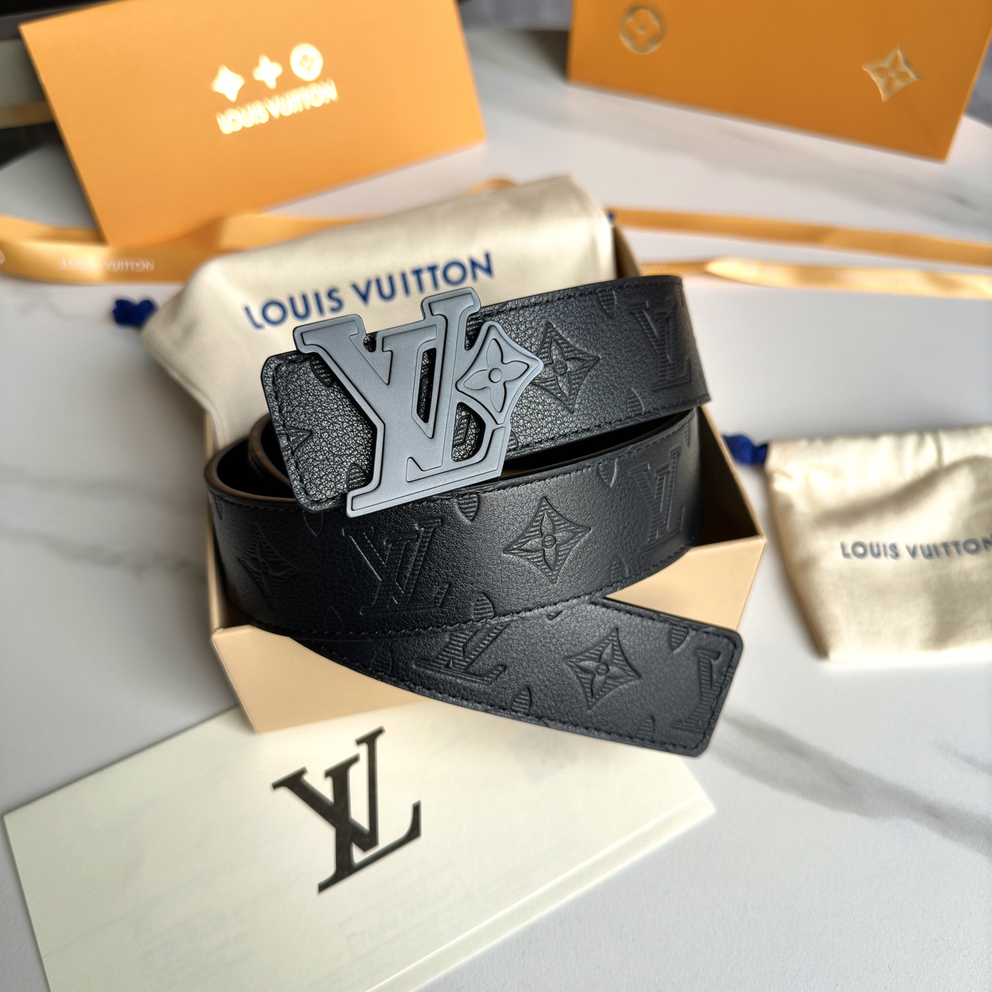 LOUIS VUITTON 原版包裝➕1.0 幅広40mmの新バージョン