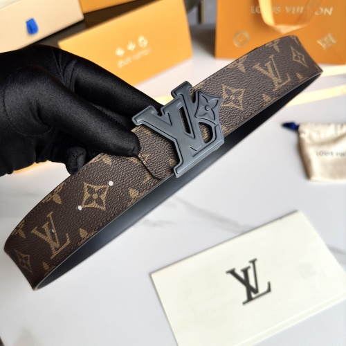 Louis Vuitton Taurillon Leather Belt with Iconic LV Buckle, 4.0cm Width 1 Louis Vuitton Taurillon Leather Belt with Iconic LV Buckle, 4.0cm Width