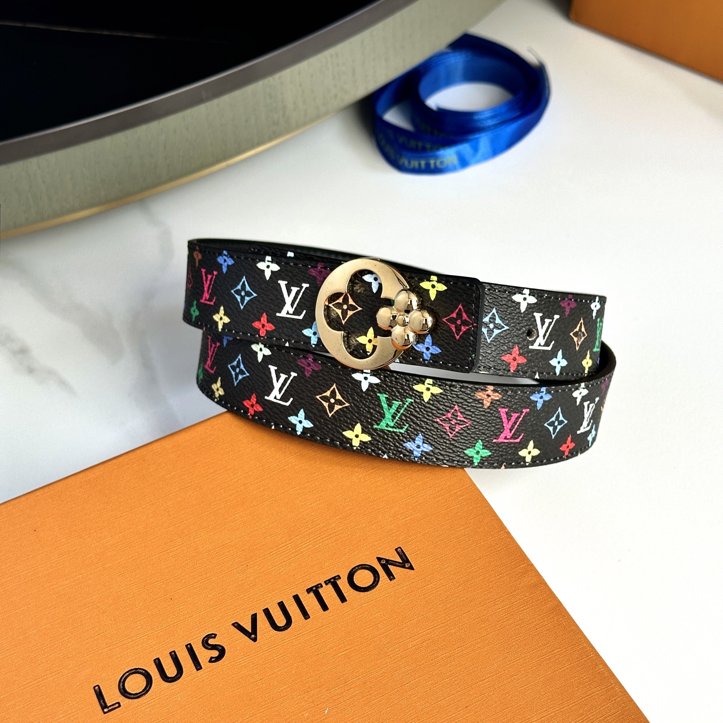 驢家 レディース 腰帯 小花シリーズ 幅3cm