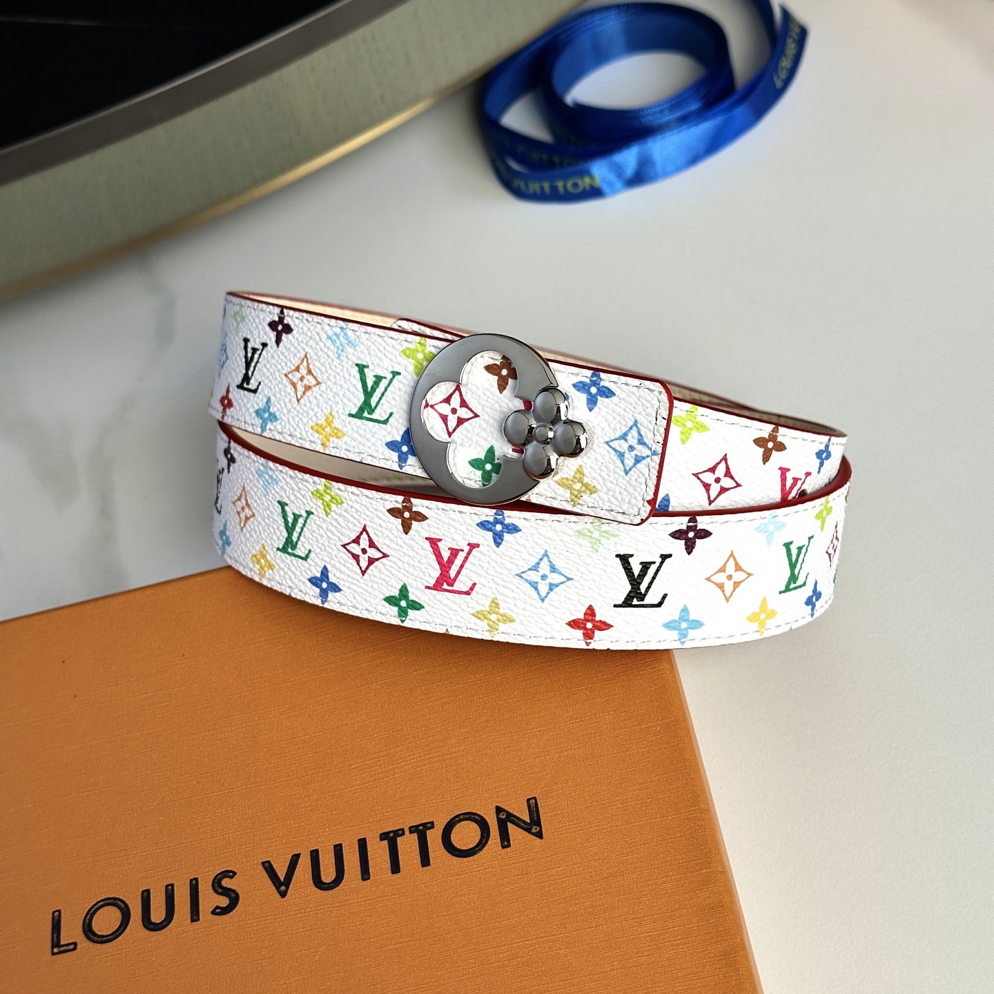 驢家 レディース 腰帶 小花シリーズ カスタム帆布