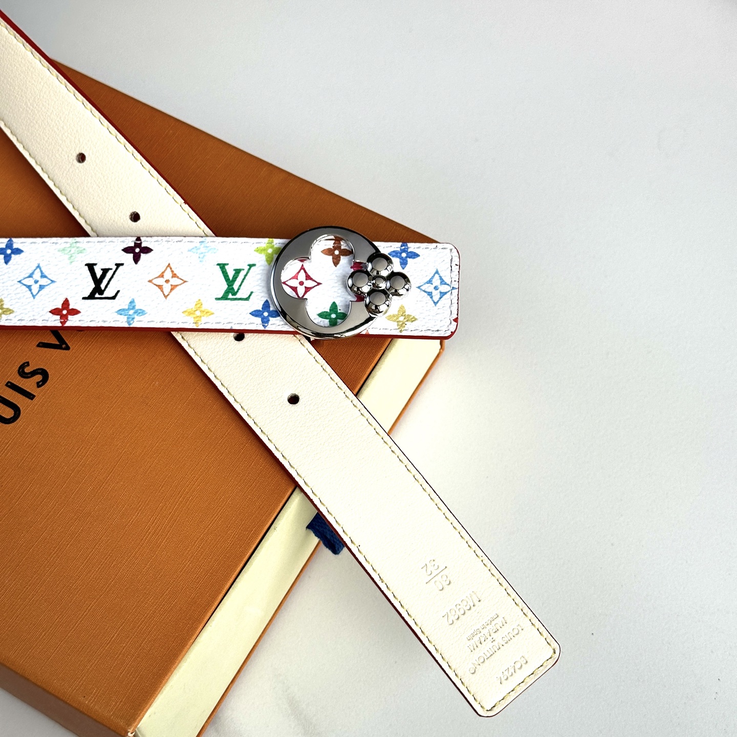 驢家 レディース 腰帶 小花シリーズ カスタム帆布