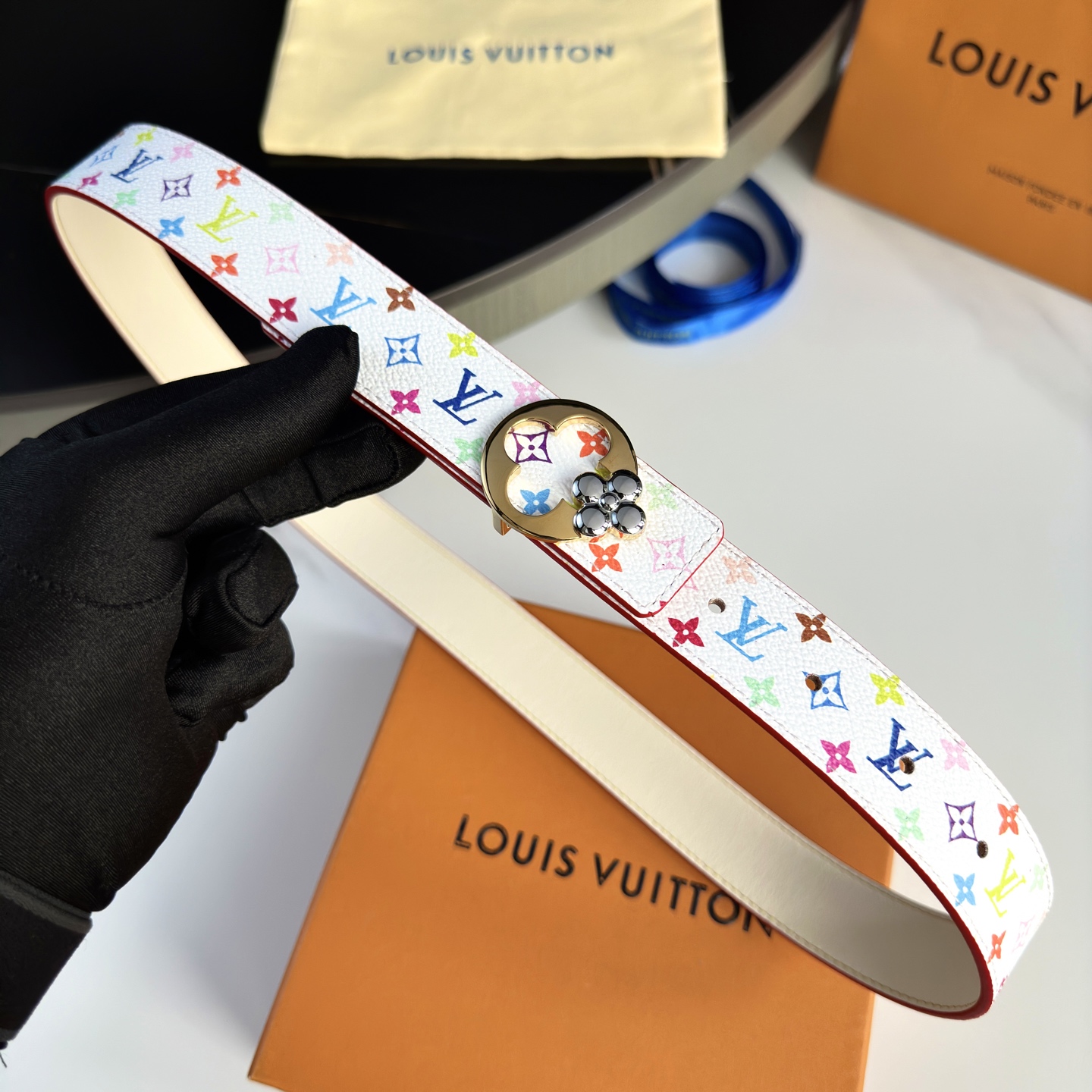 驢家 レディース腰帯 小花シリーズ クラシックデザイン