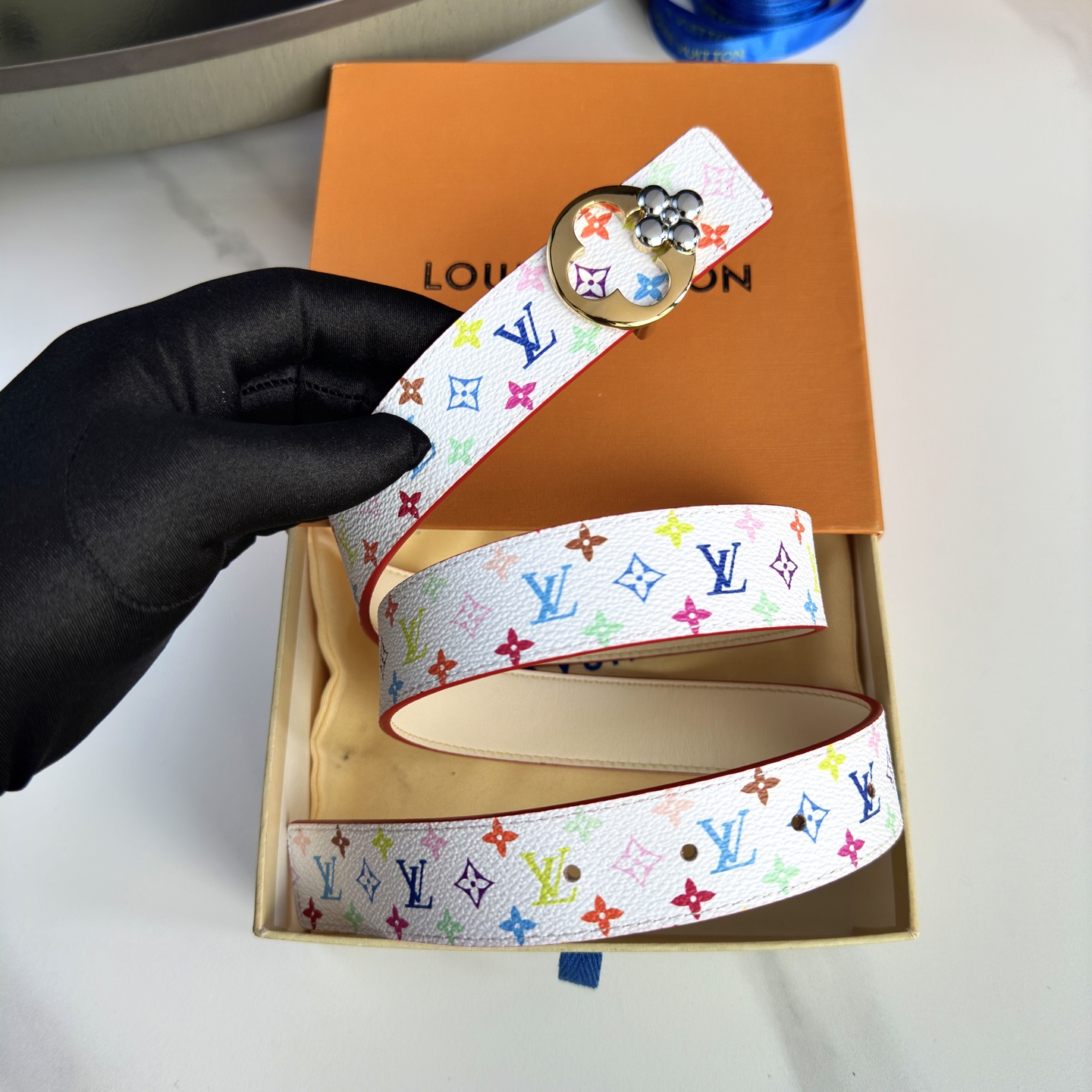 驢家 レディース腰帯 小花シリーズ クラシックデザイン