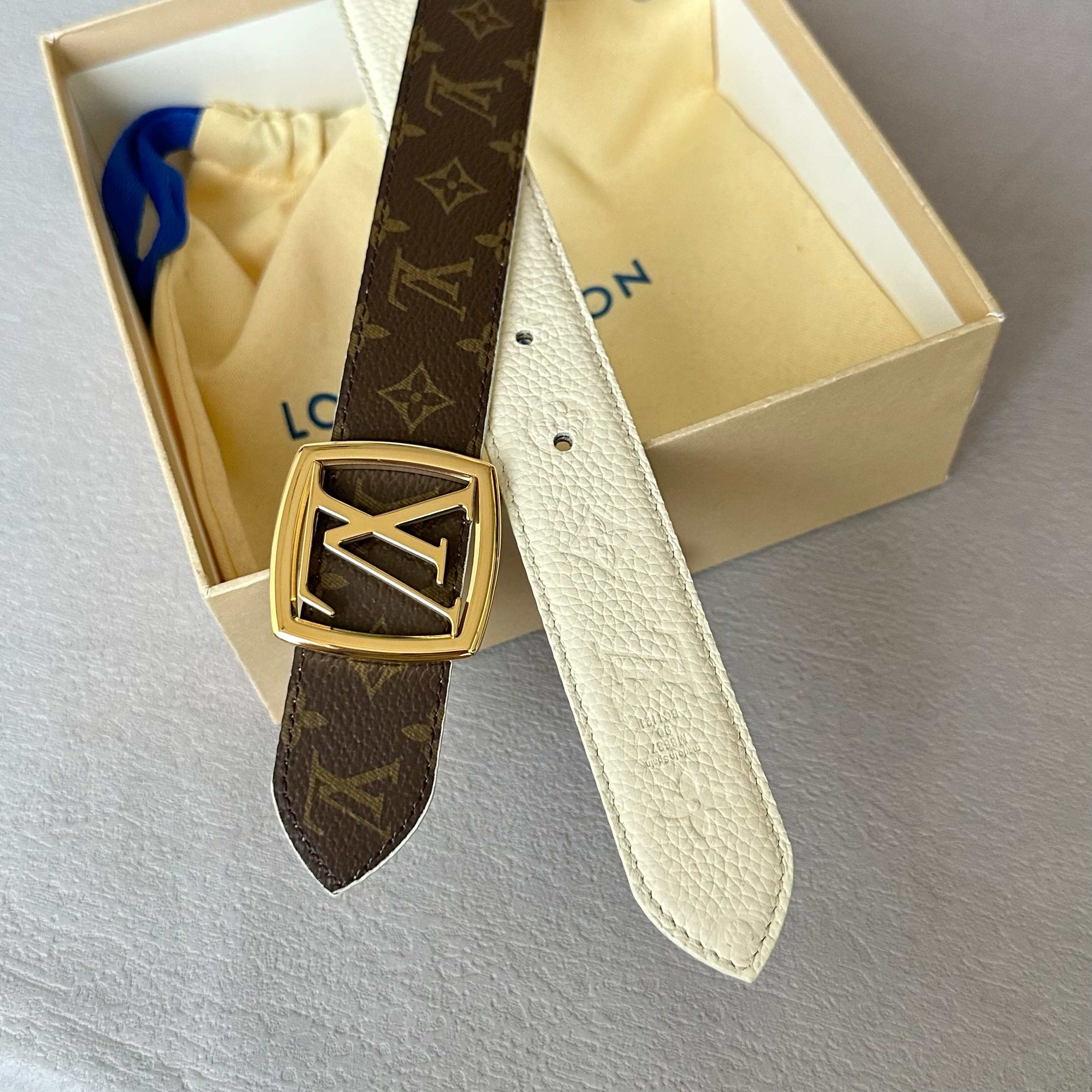 LOUIS VUITTON 原版包裝 1.0 レディース腰帶 30mm幅