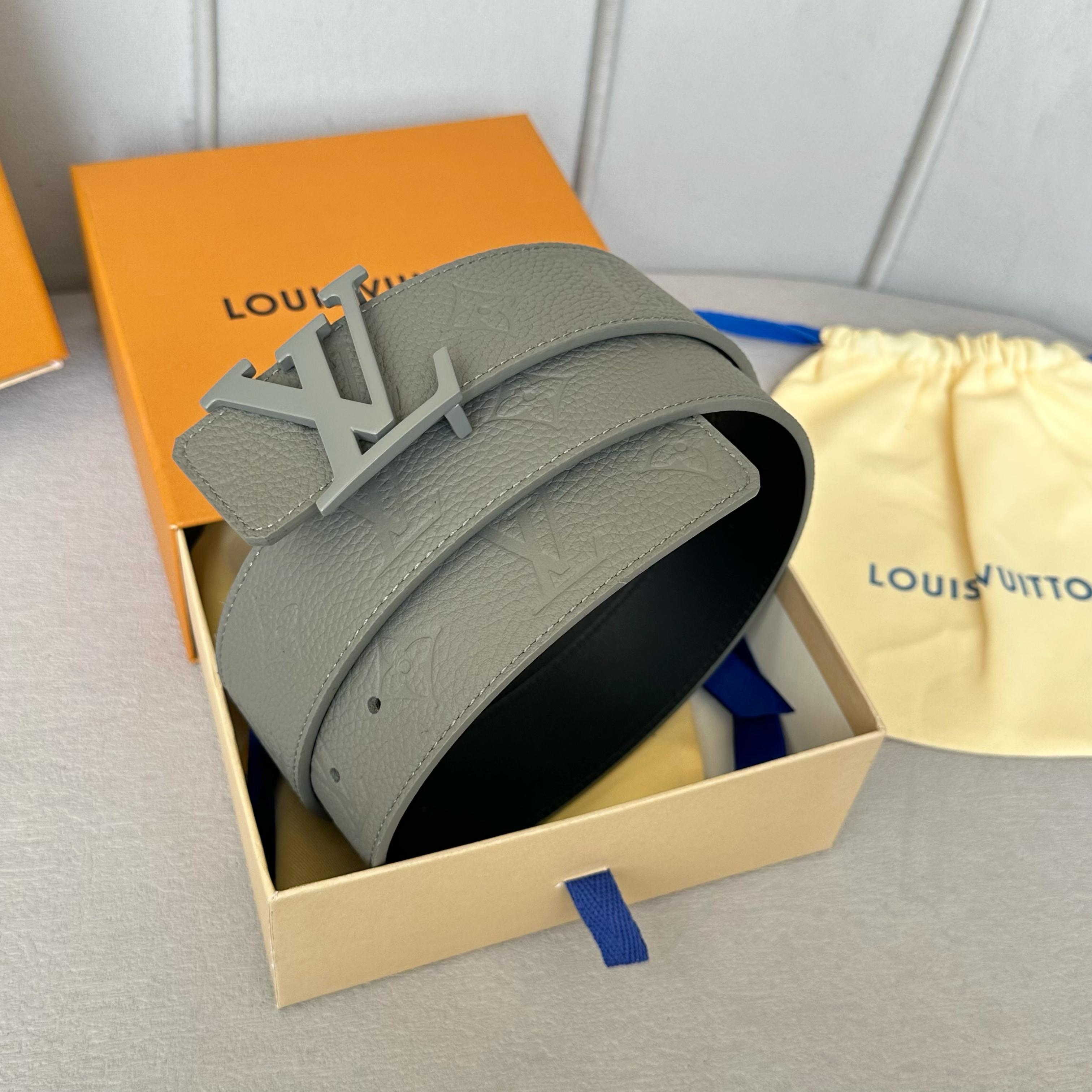 L0UIS VUITT0N 原版包裝➕1.0 - 幅広の40mm、柔らかい小牛皮使用