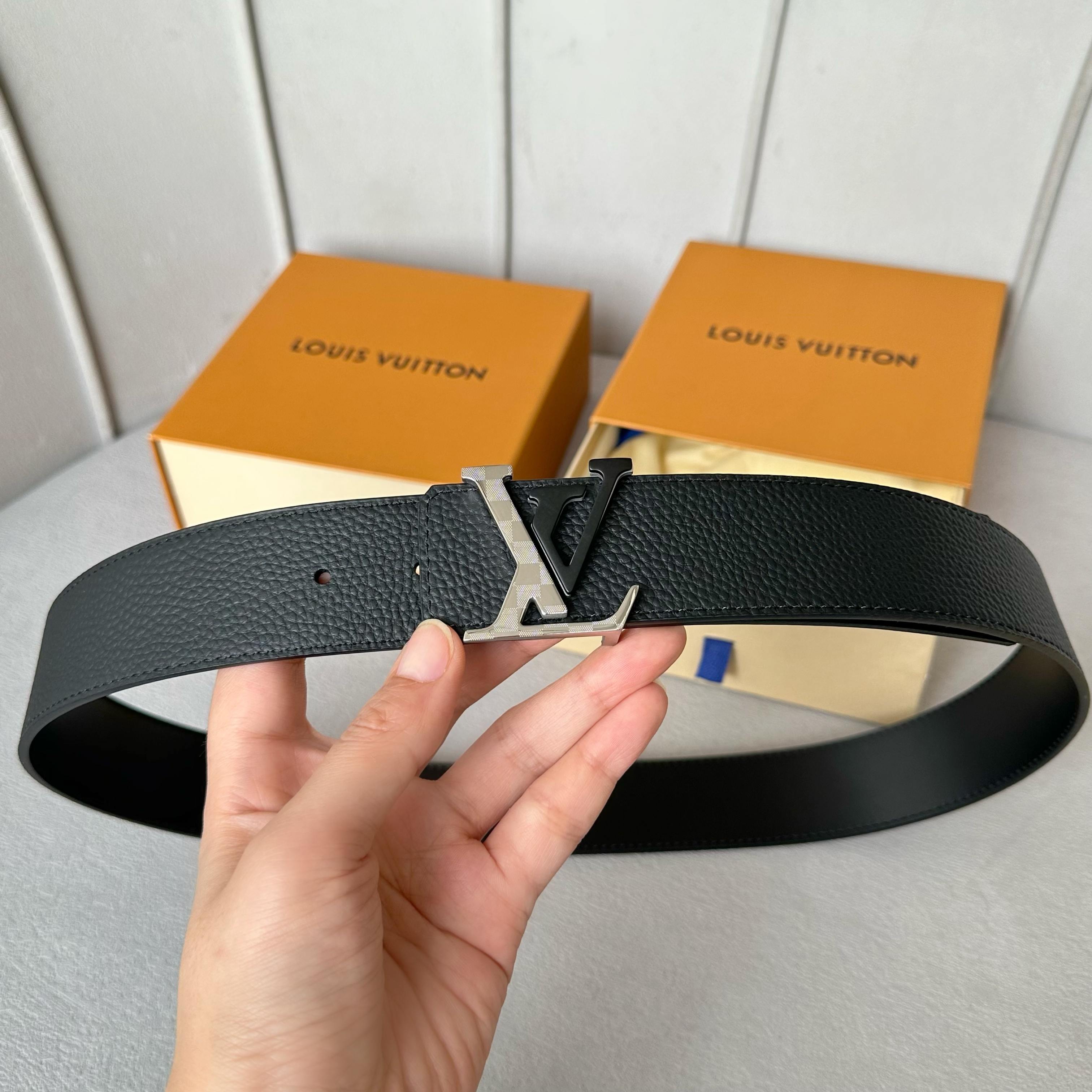 LOUIS VUITTON 原版包裝➕1.0 - 幅広40mm、柔らかな牛革底