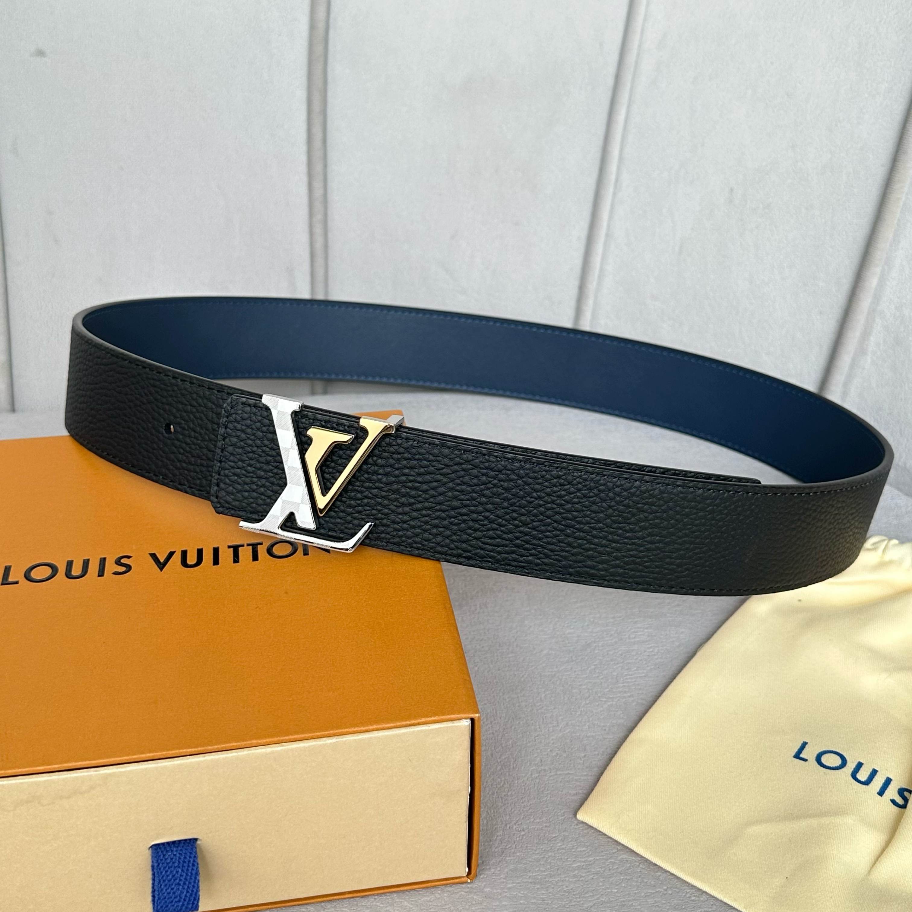 ルイ・ヴィトン原版包裝➕1.0 - 幅広40mmの新型字母搭扣付き