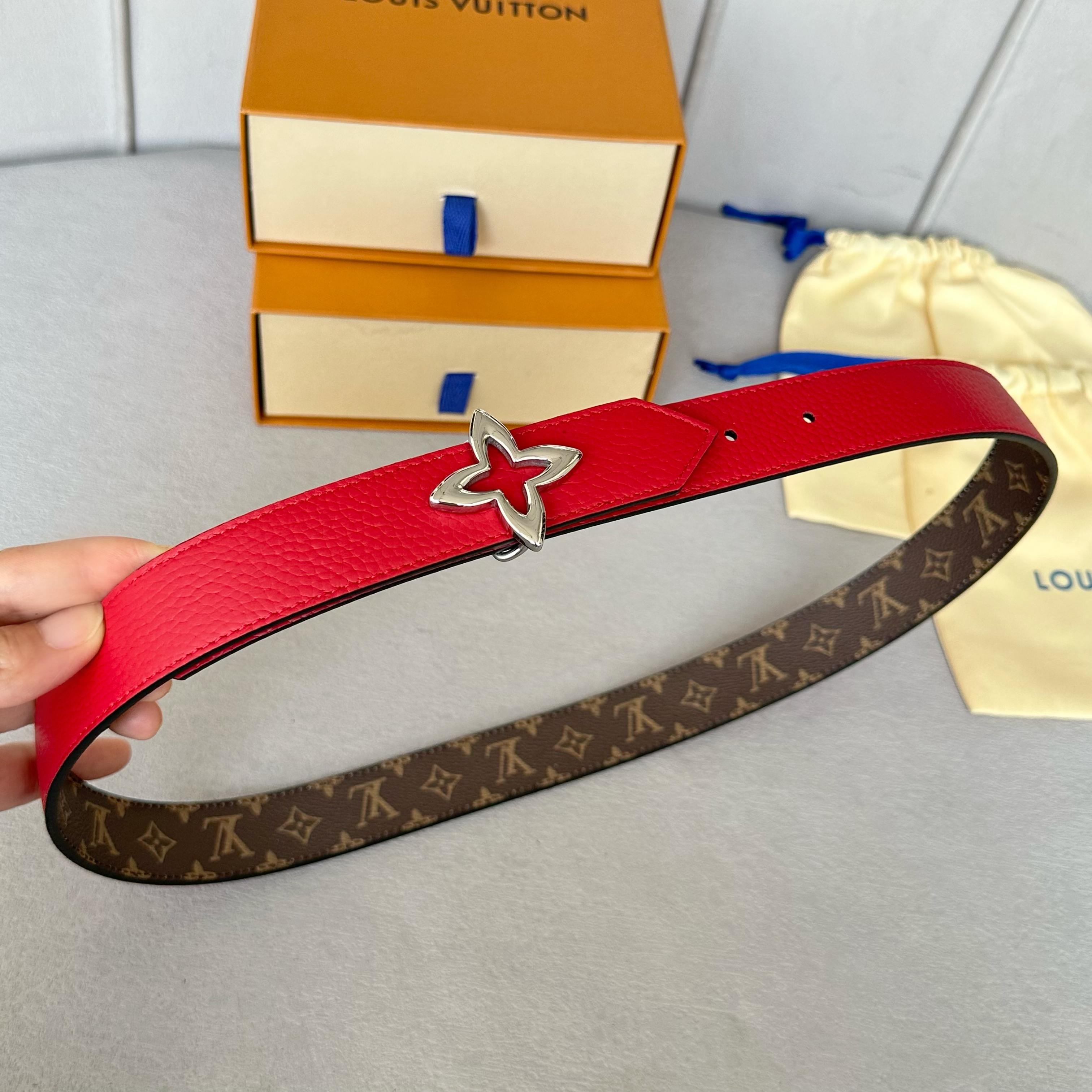 LOUIS VUITTON 原版包裝 1.0 レディース腰帯 30mm幅